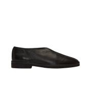 Lemaire Piped Slippers Black - Ssense Exclusive