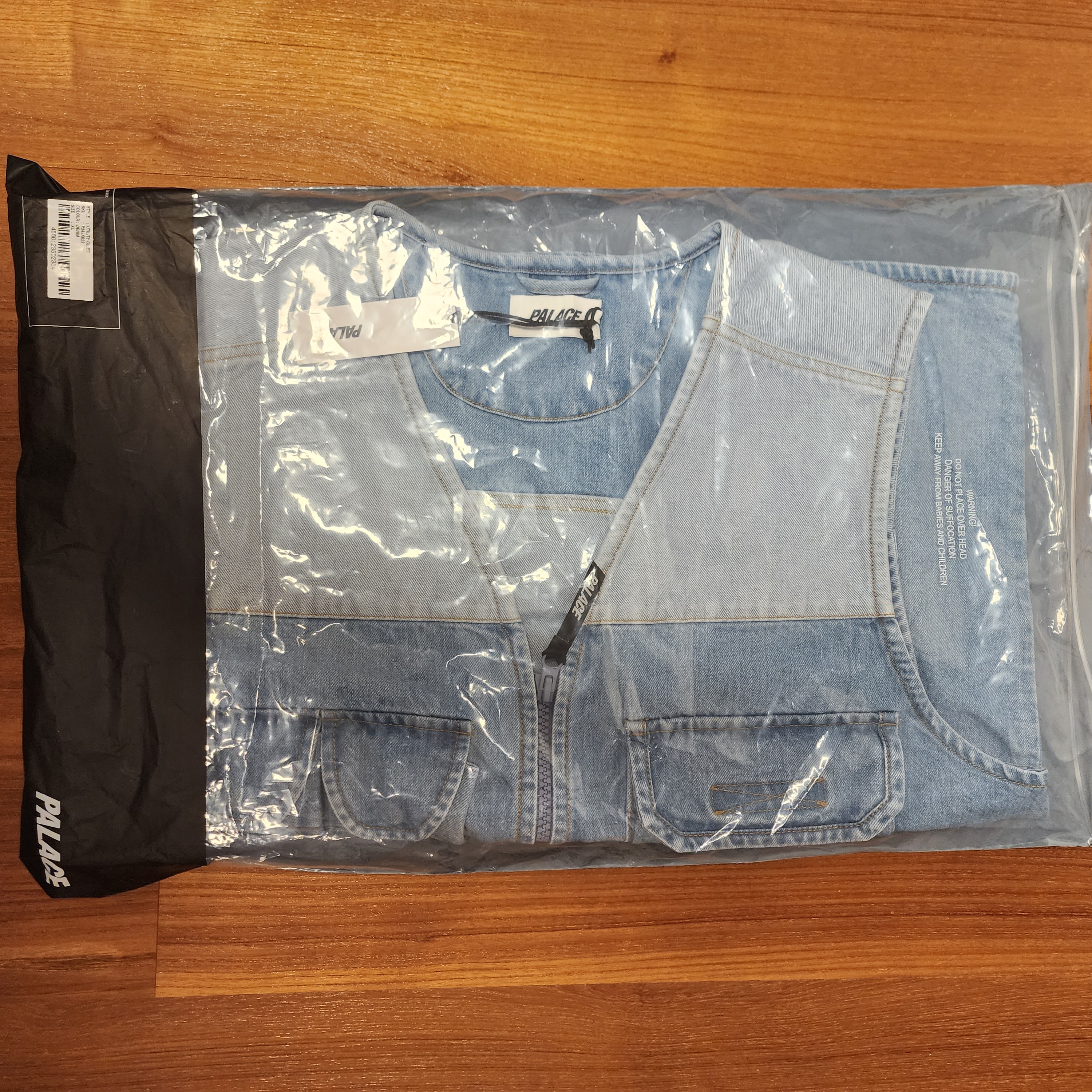 Palace Utility Gilet Denim - 23SS 착용 스타일 - 3