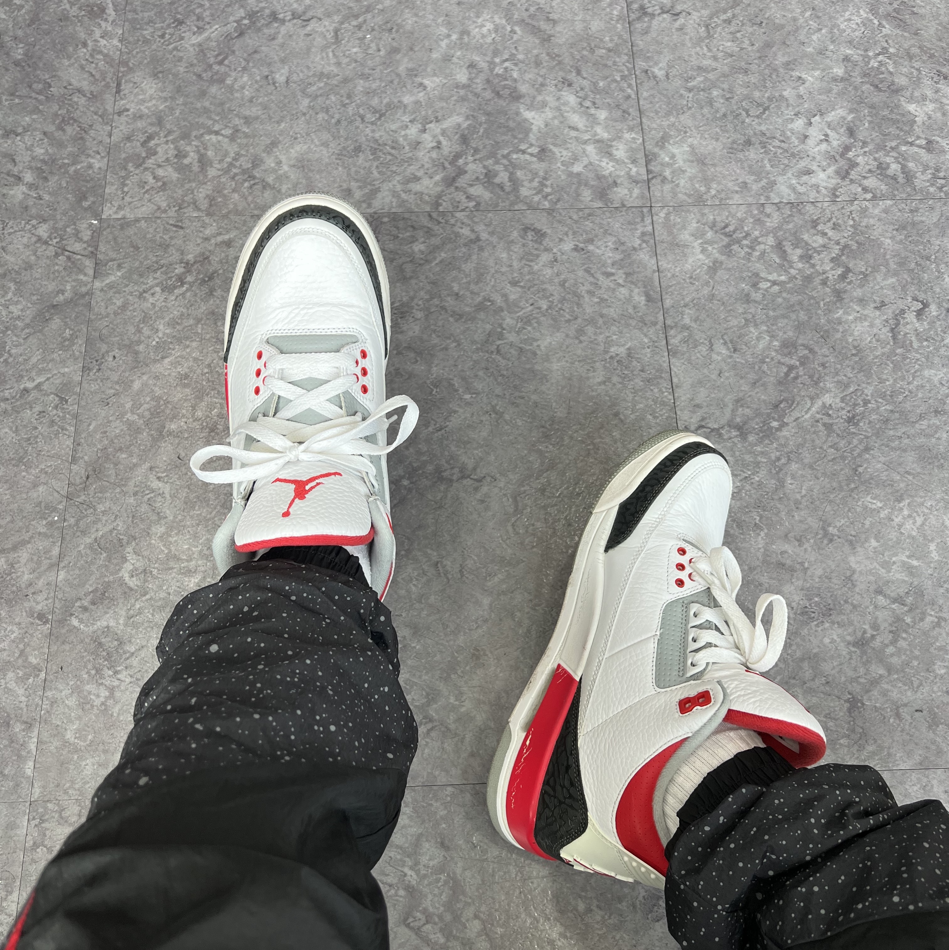 Jordan 3 Retro Fire Red 2013 착용 스타일