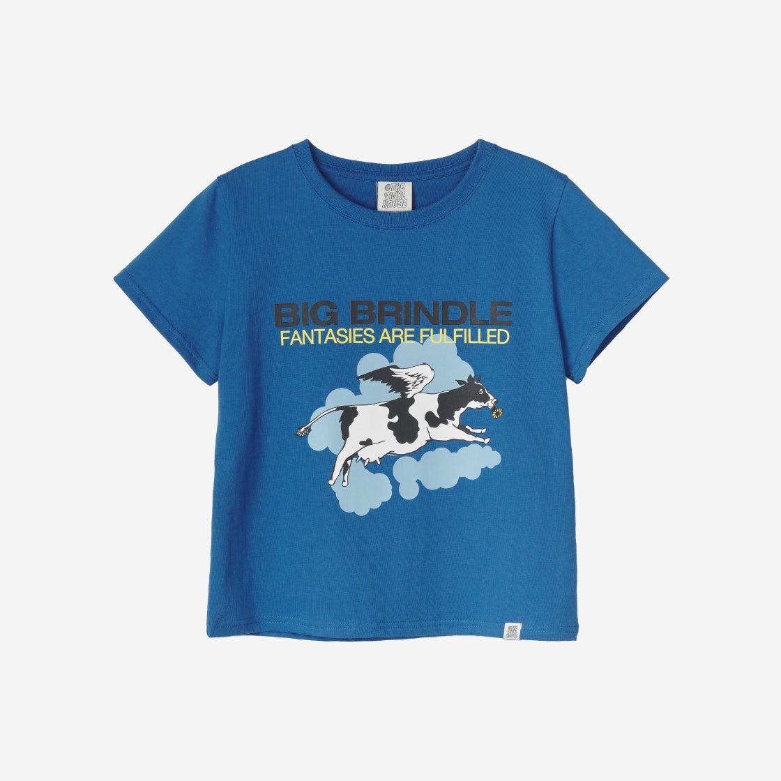 VH2DMUT510ABL Thevinylhouse Big Brindle T-Shirt Blue - #2