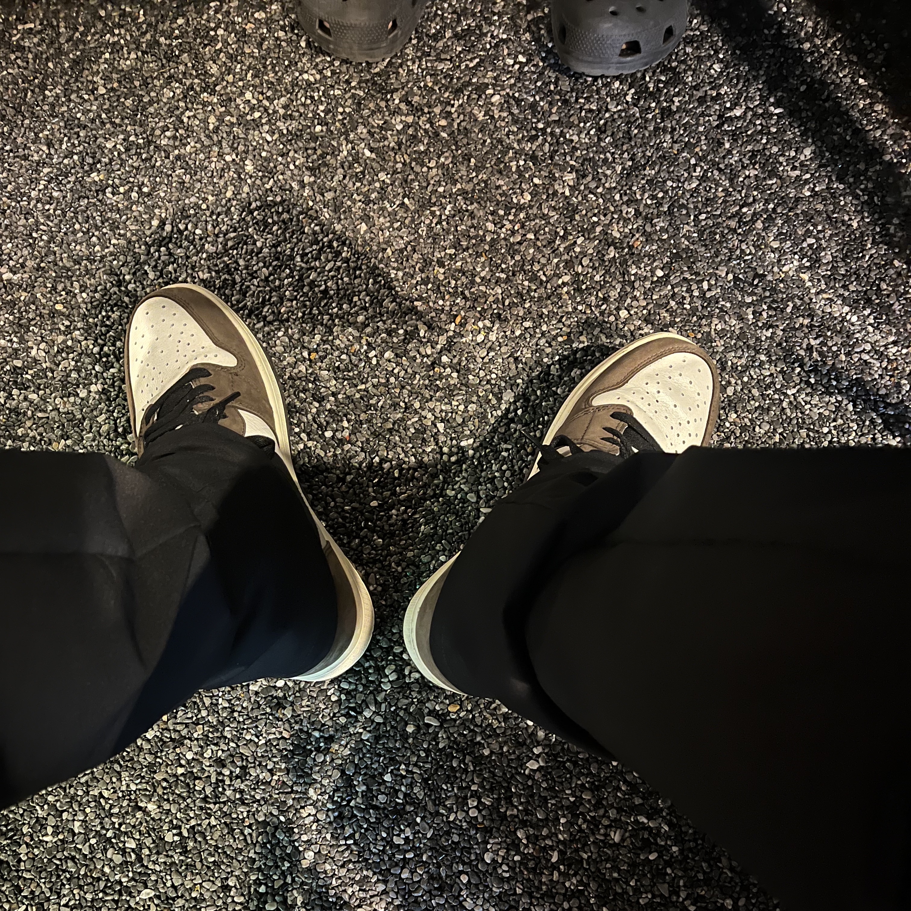 Jordan 1 x Travis Scott Retro High OG SP Mocha 착용 스타일