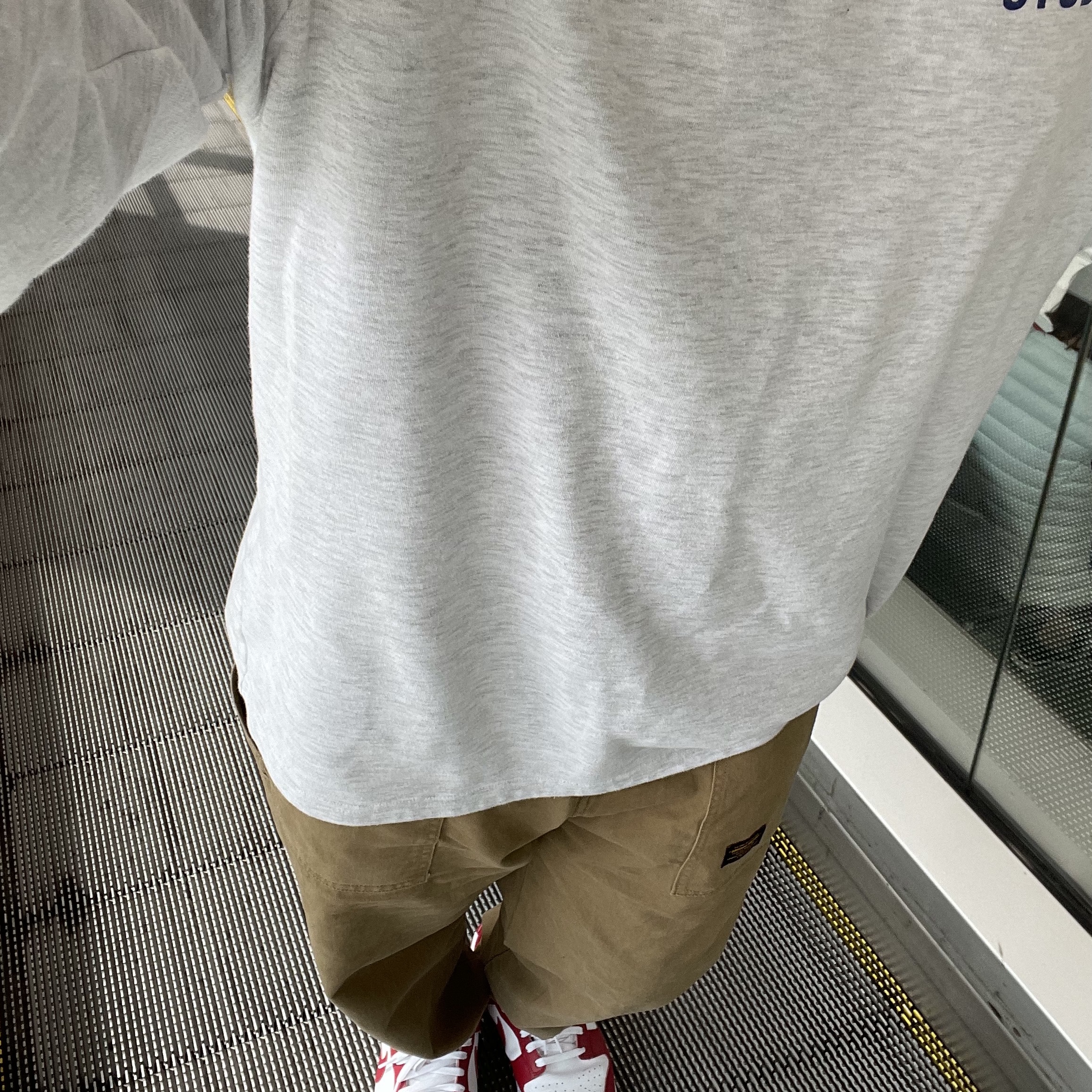 IAB Studio Long Sleeve Gray, Nike Dunk Low Retro Gym Red 착용 스타일