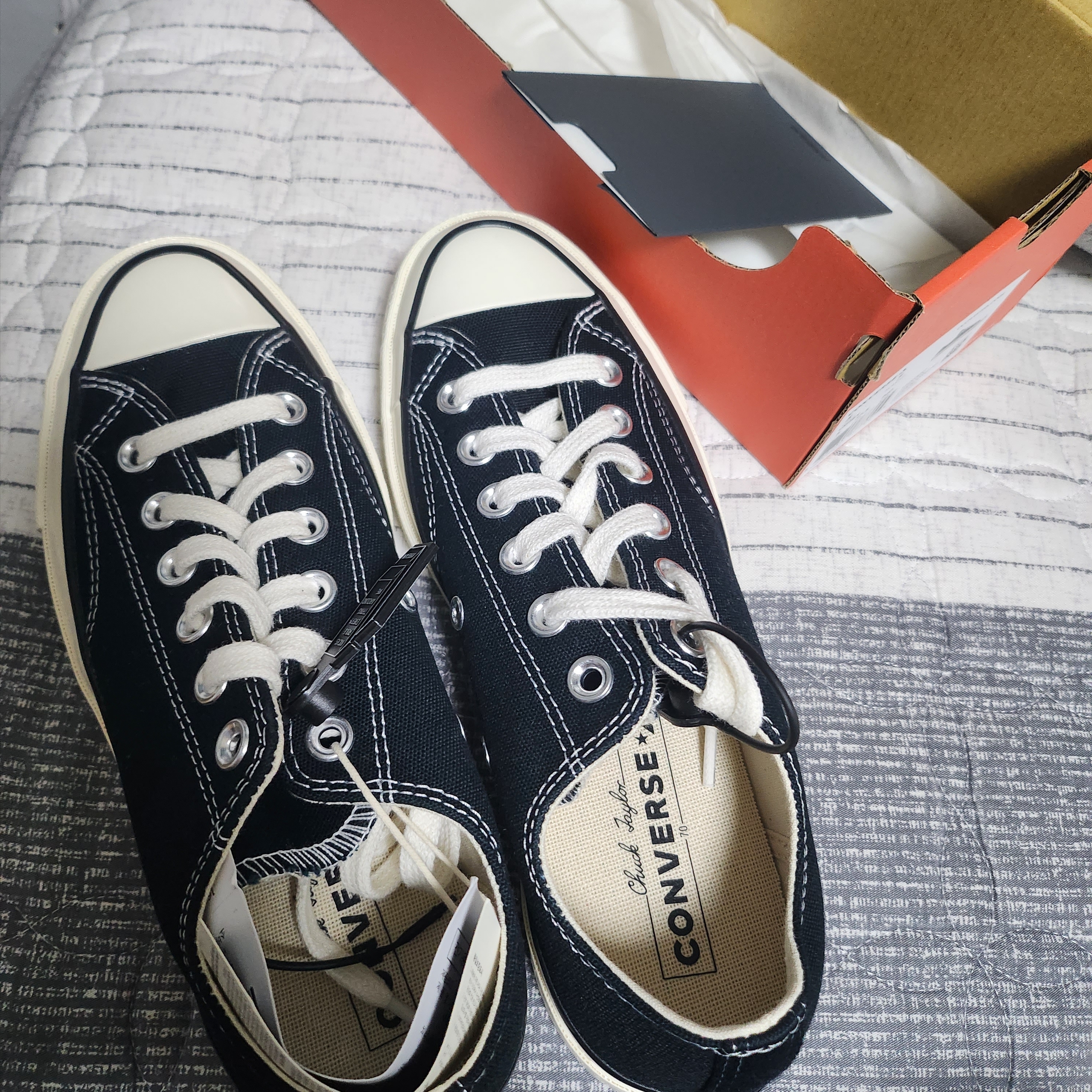 Converse Chuck 70 Ox Black - Standard 착용 스타일