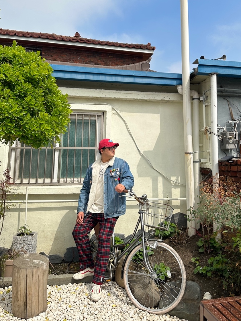 Vans Style 36 Marshmallow Racing Red 착용 스타일 - 1