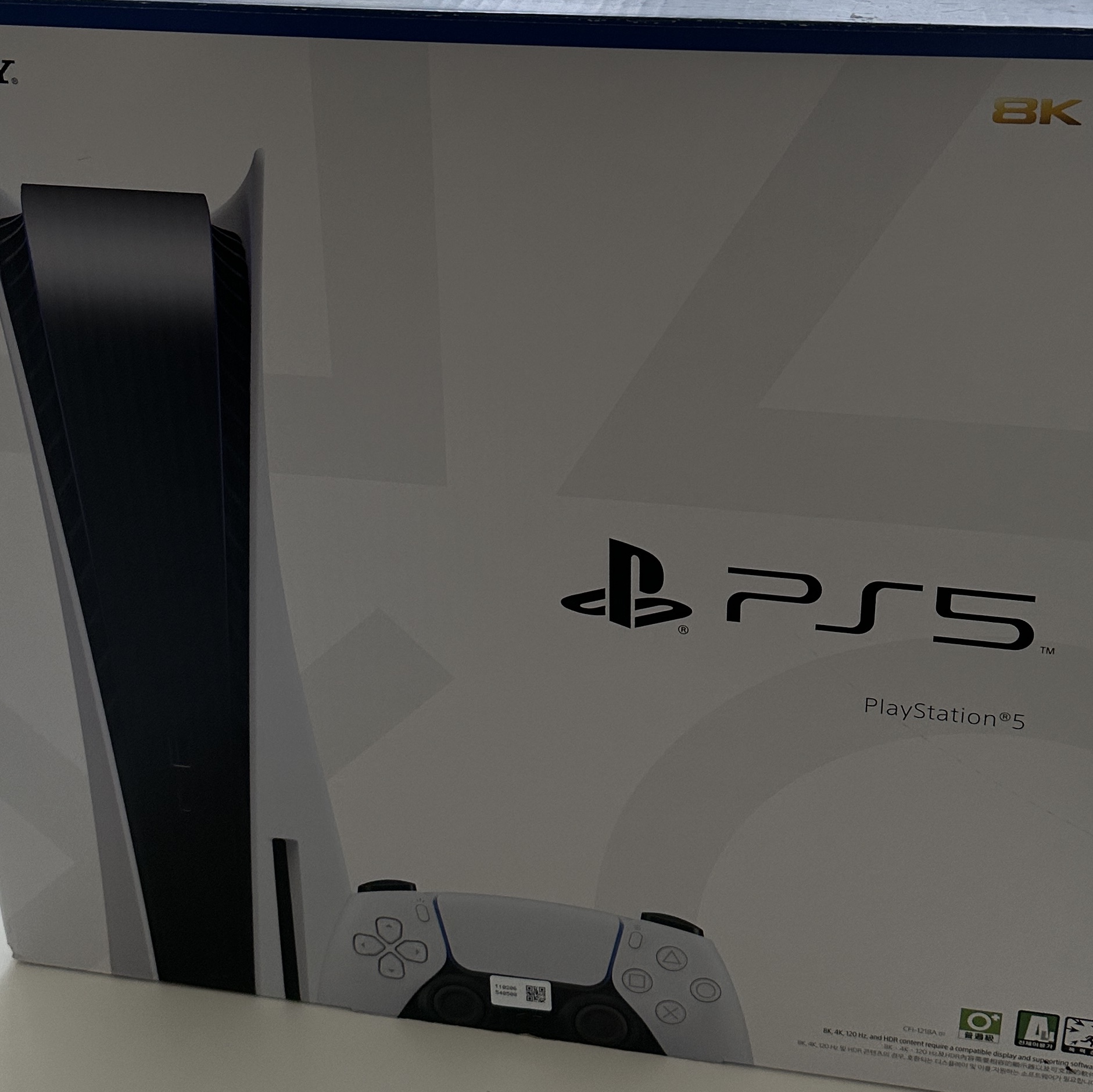 Playstation 5 Blu-ray Edition (SIEK 220V) 착용 스타일