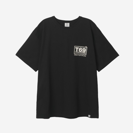 더바이닐하우스 티69 티셔츠 블랙