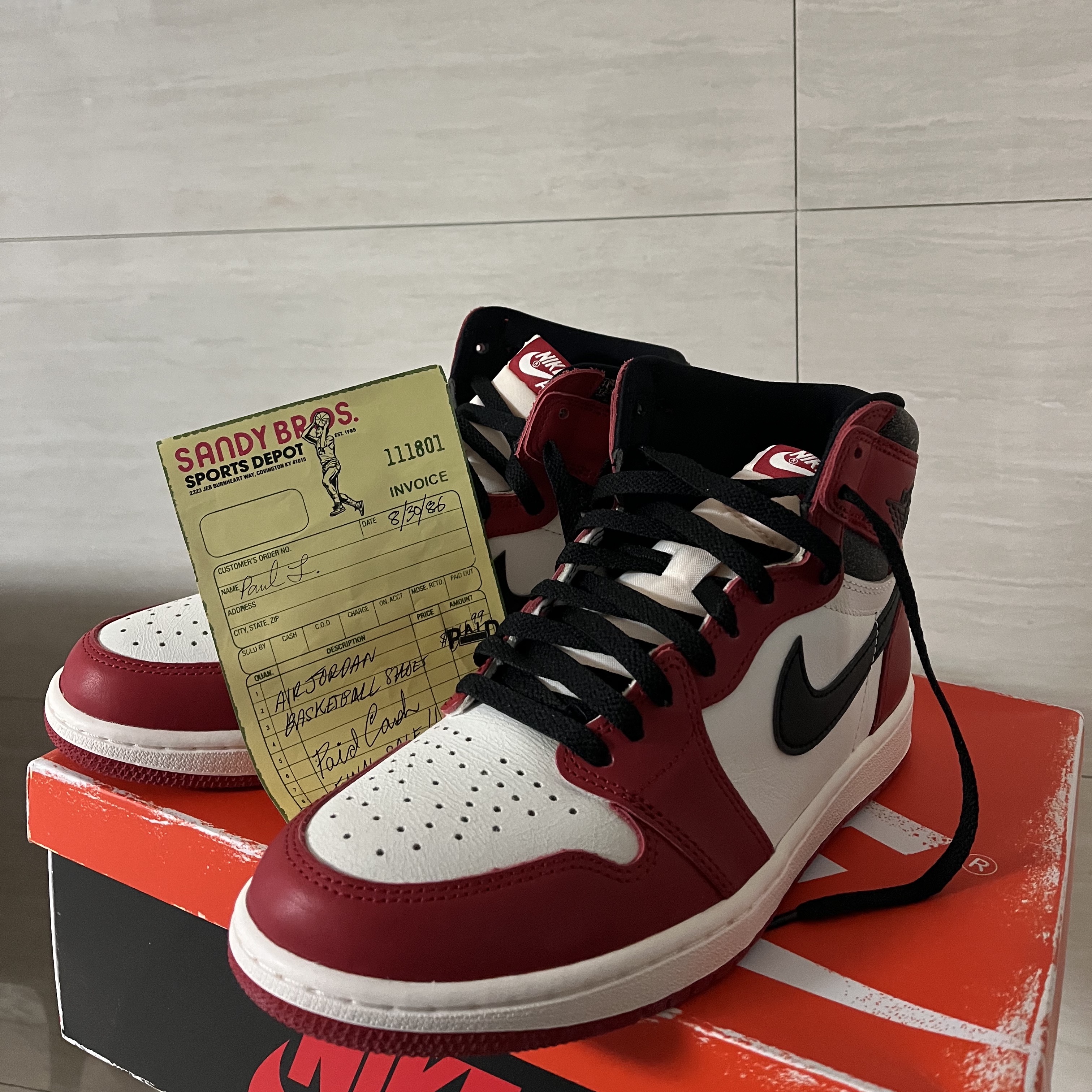 Jordan 1 Retro High OG Chicago 2022 착용 스타일