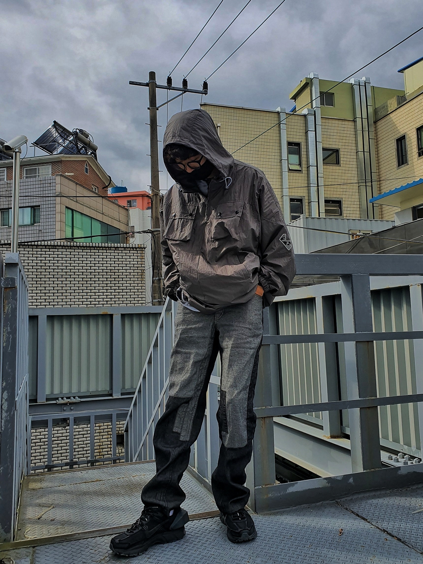 Nike x A-Cold-Wall Zoom Vomero 5 Black 착용 스타일