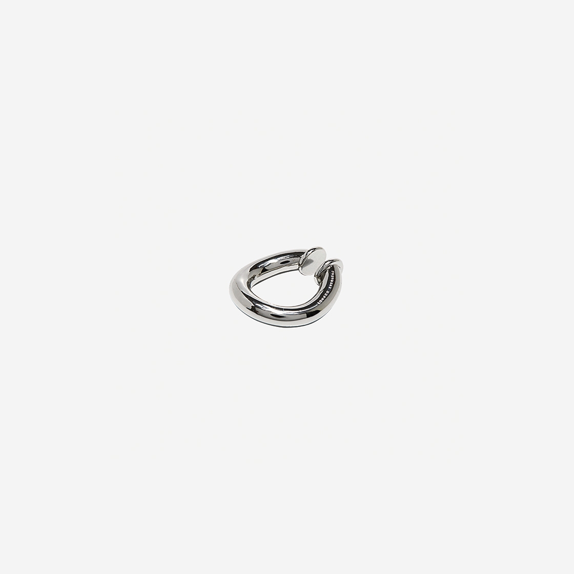 포트레이트리포트 트위스트 링 미니 이어 커프 실버(Portrait Report Twist Ring Mini Ear Cuff Silver) - 2