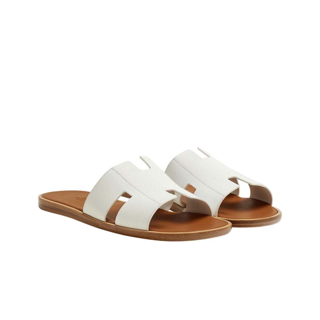 에르메스 이즈미르 샌들 앱송 모자이크 & 블랑 나뛰렐(Hermes Izmir Sandal Epsom Mosaique & Blanc Naturel) - 2
