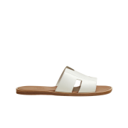 Hermes Izmir Sandal Epsom Mosaique & Blanc Naturel