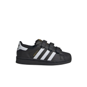 (C) Adidas Superstar CF Core Black Cloud White