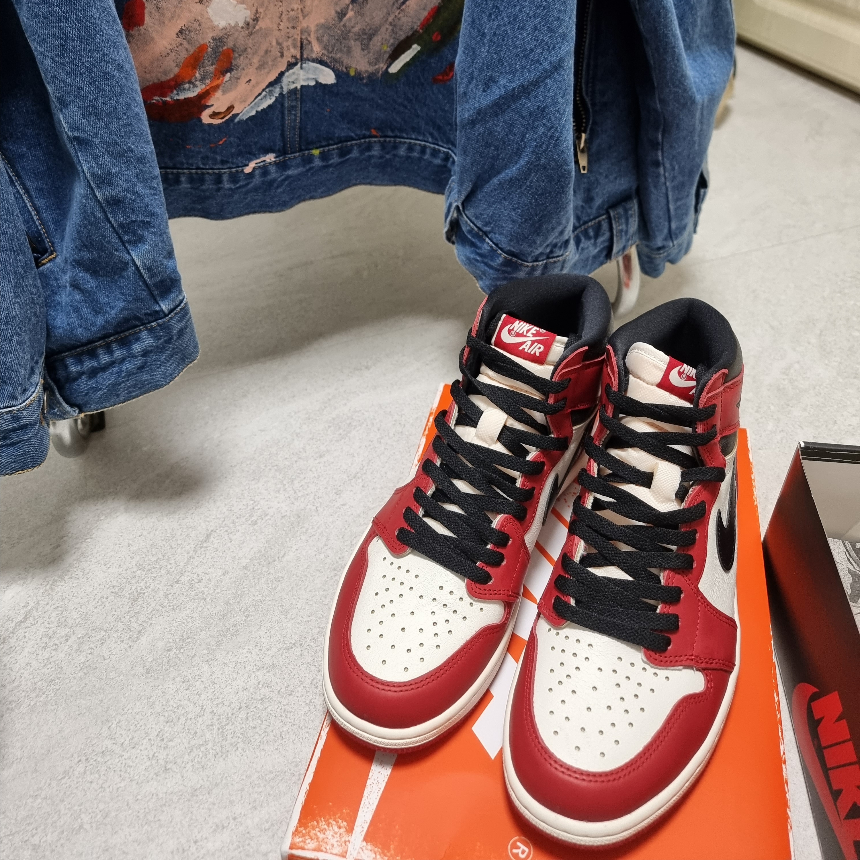 Jordan 1 Retro High OG Chicago 2022 착용 스타일 - 2