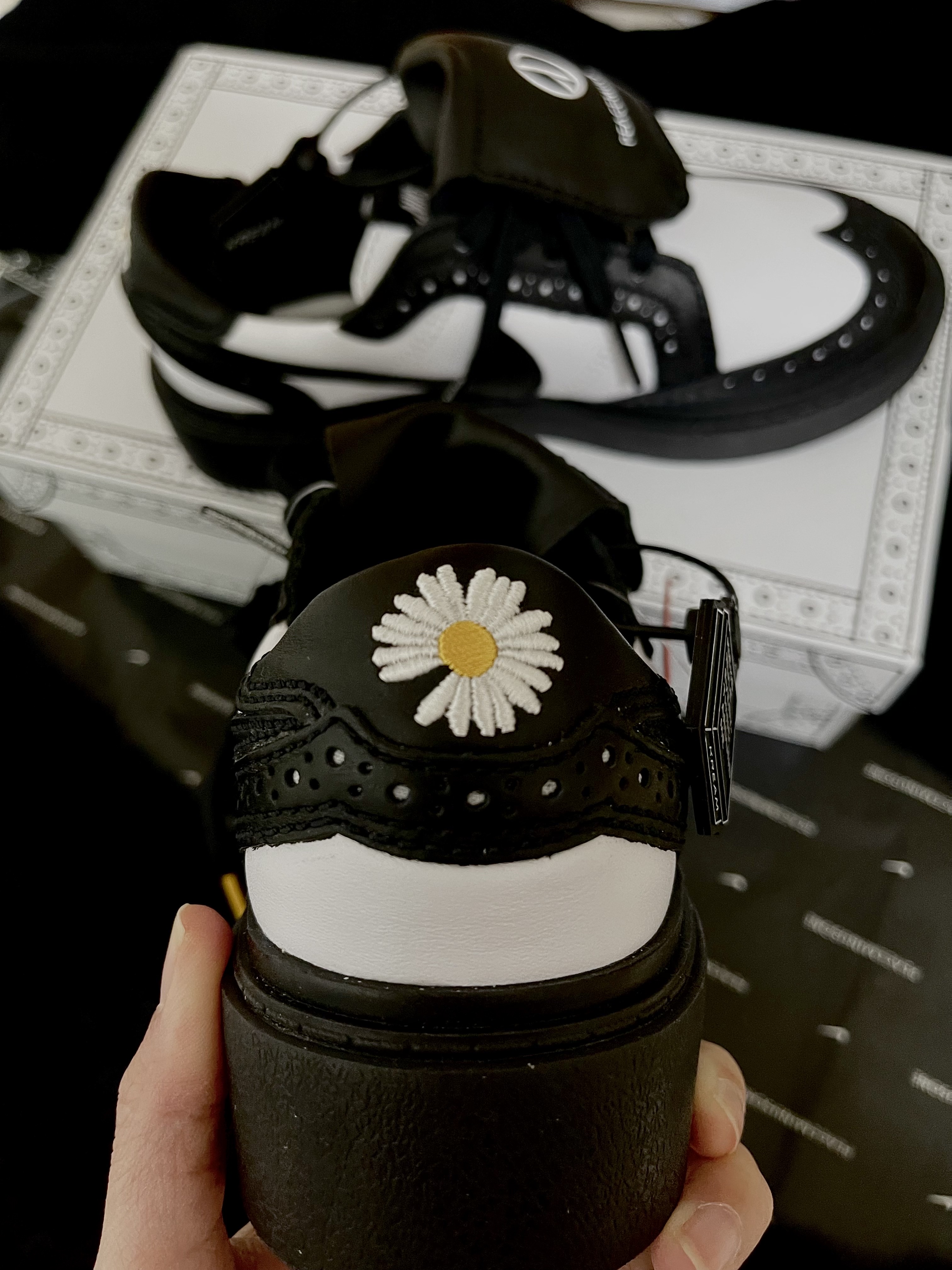 Nike x Peaceminusone Kwondo1 Black and White 착용 스타일 - 1