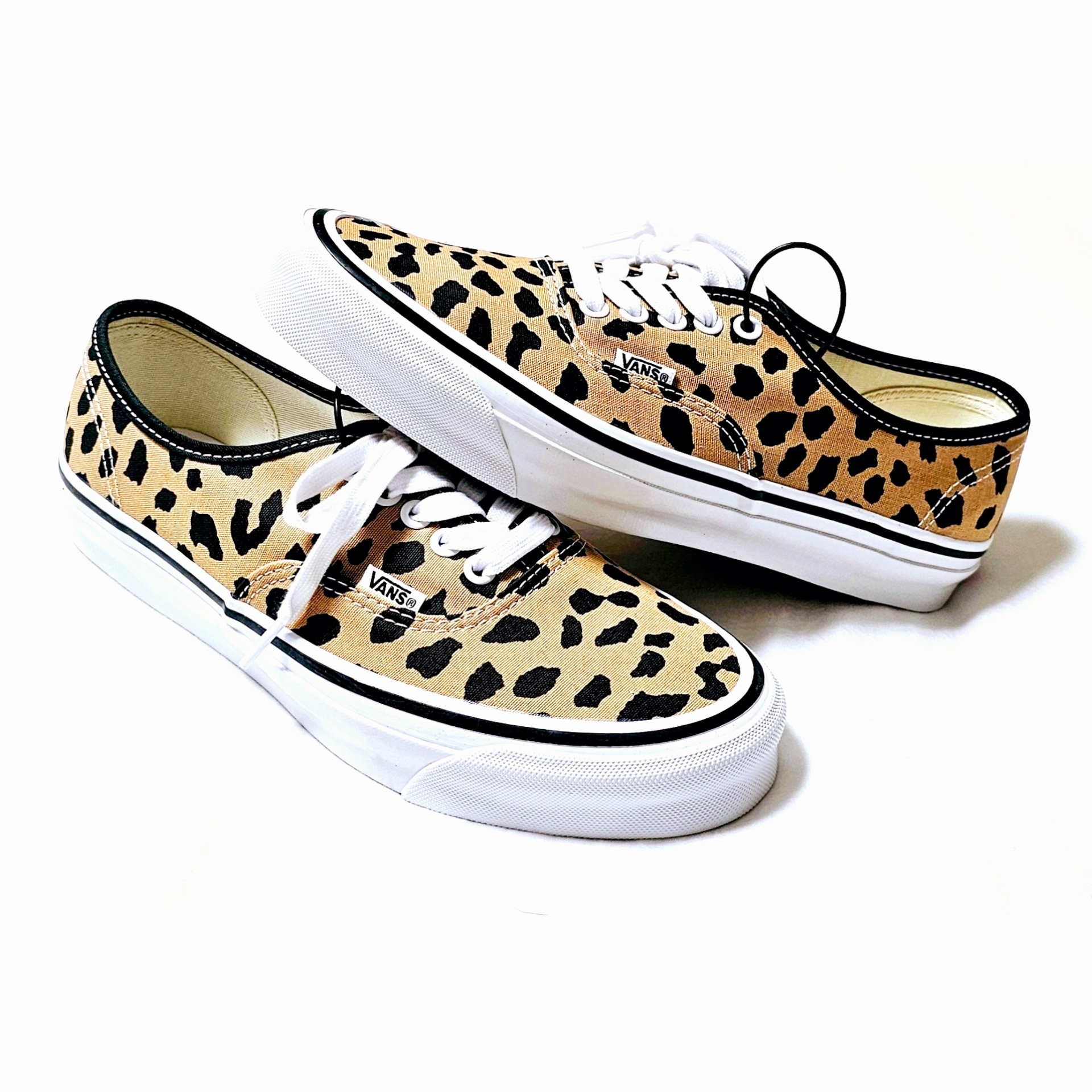 Vans Vault x Wacko Maria OG Authentic LX Leopard Brown 착용 스타일 - 2