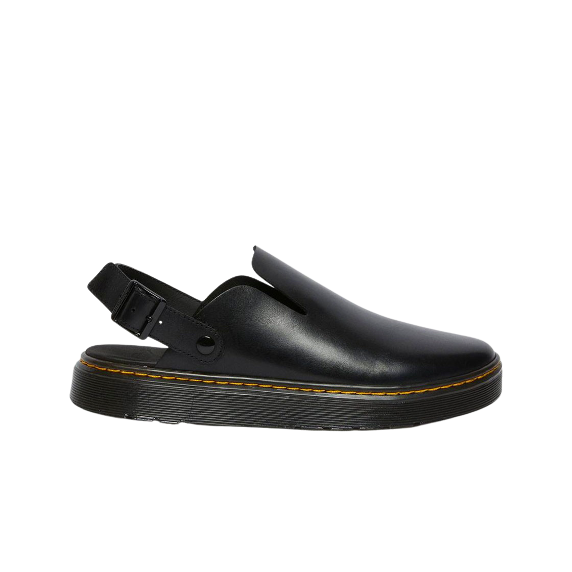 닥터마틴 칼슨 레더 뮬 블랙 루소(Dr. Martens Carlson Leather Mules Black Lusso) - 1