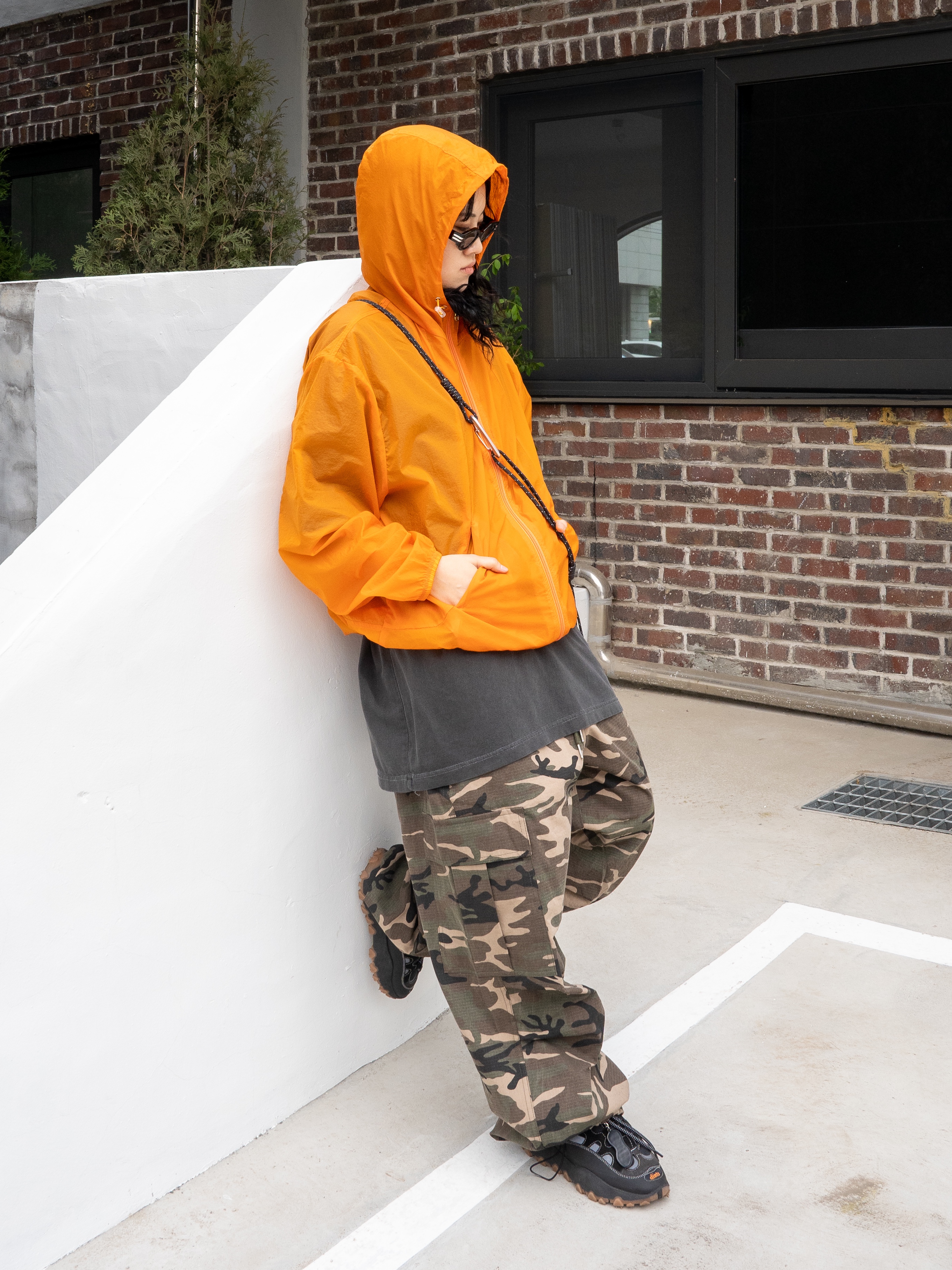 Project G/R Tactical Cargo Pants Camo 착용 스타일 - 2