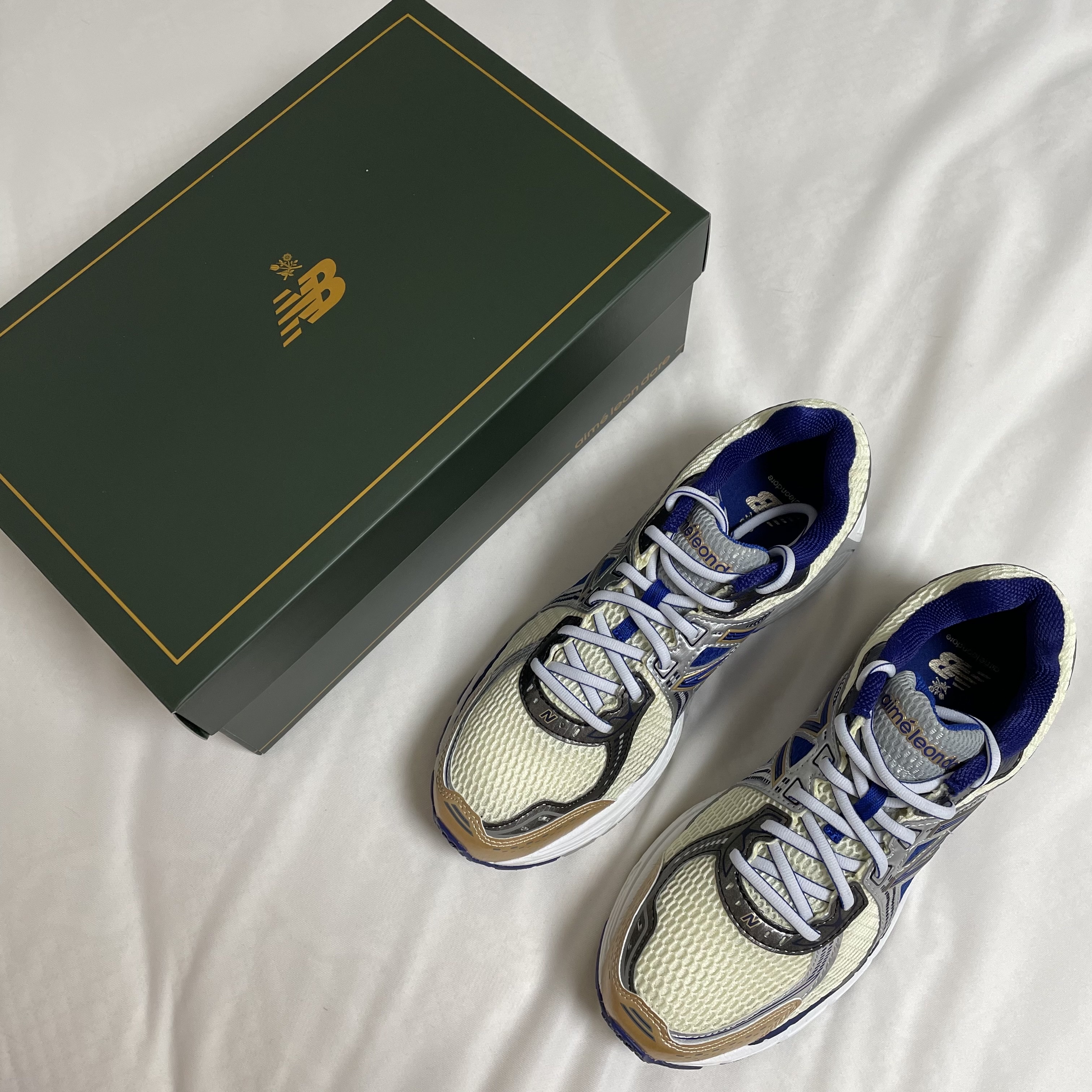 New Balance x Aime Leon Dore 860v2 Blue 착용 스타일 - 1