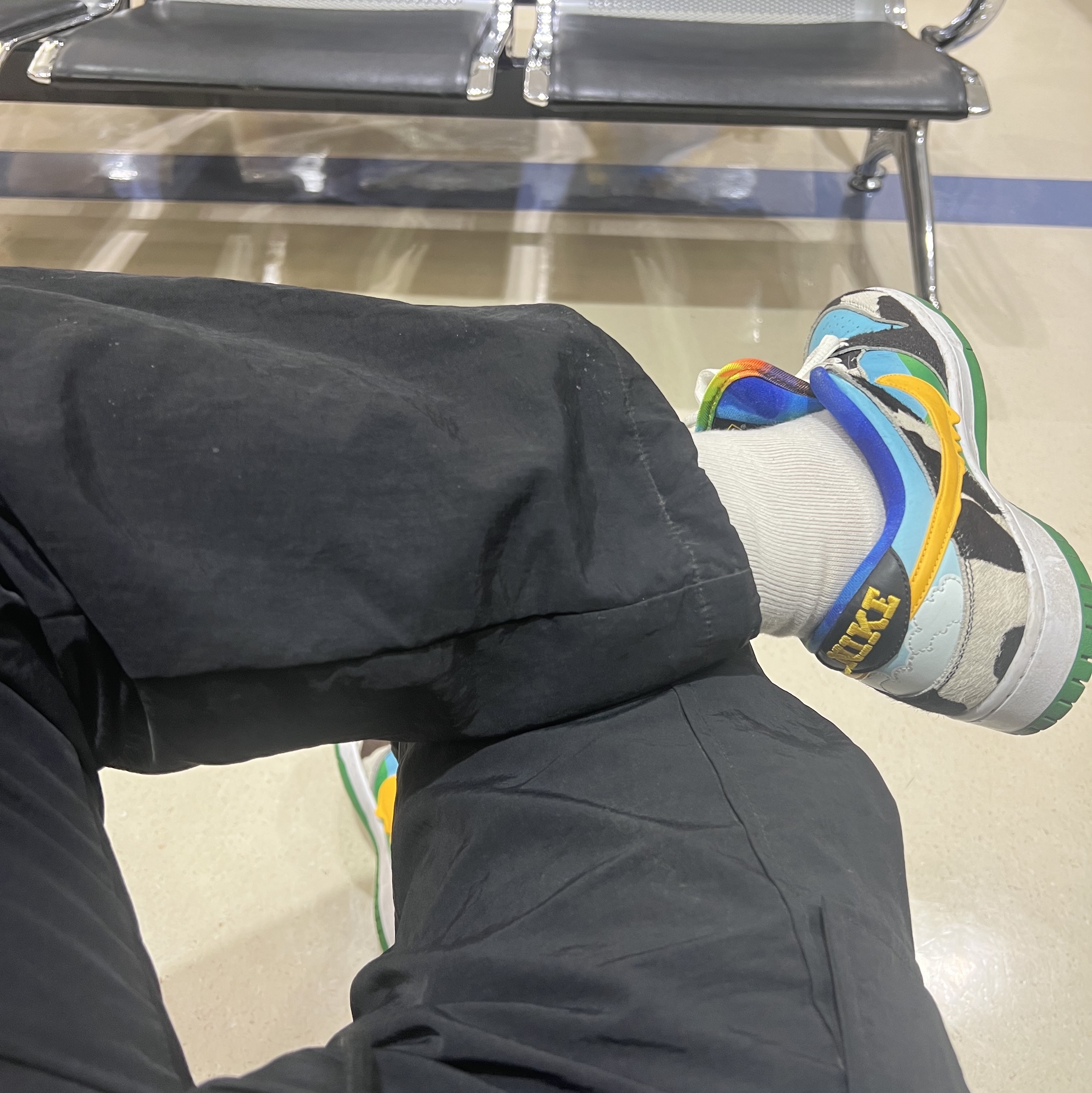 Nike x Ben & Jerry's SB Dunk Low Chunky Dunky, Bang & Olufsen Beoplay HX Black Anthracite (Korean Ver.) 착용 스타일
