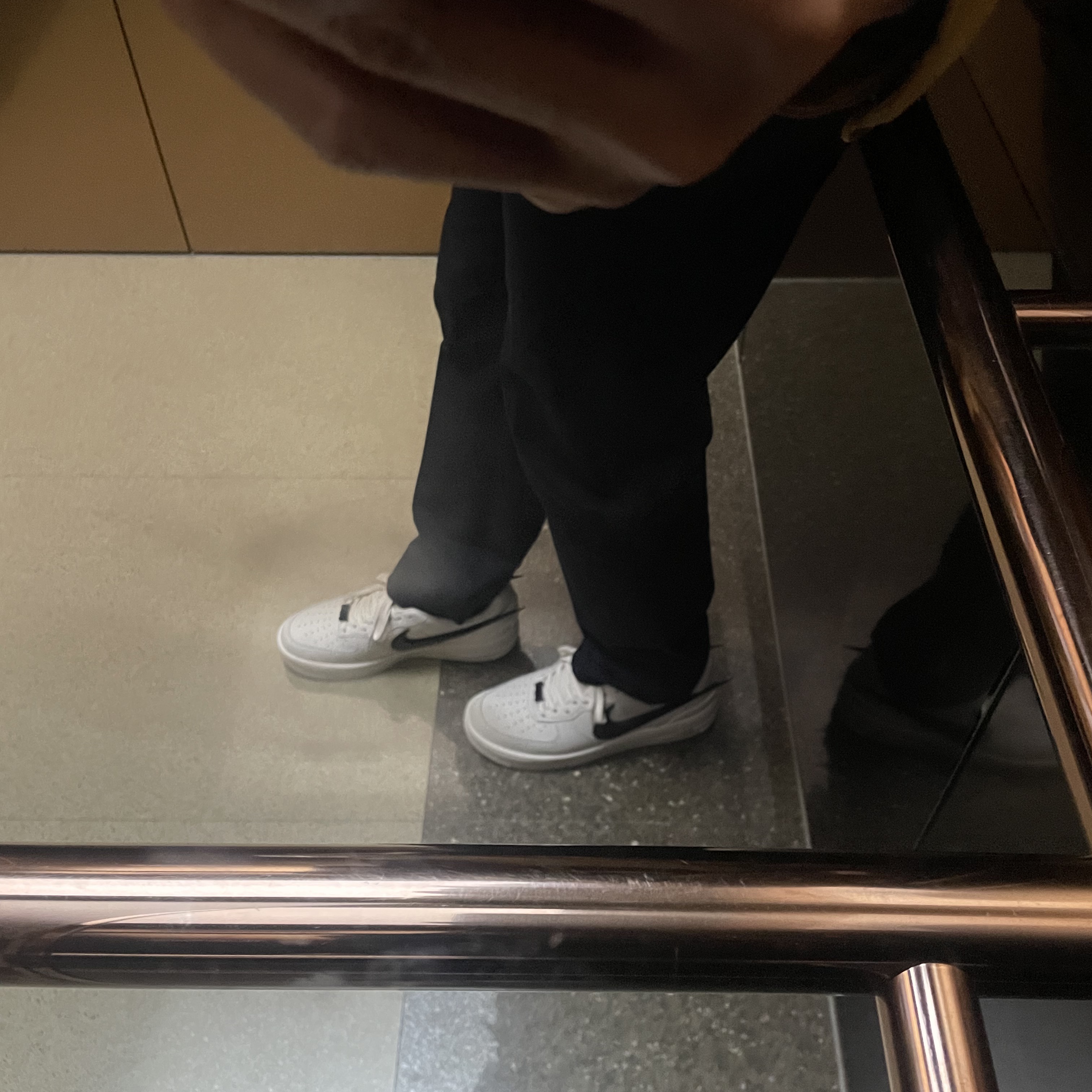 Nike x Ambush Air Force 1 Low SP Phantom 착용 스타일