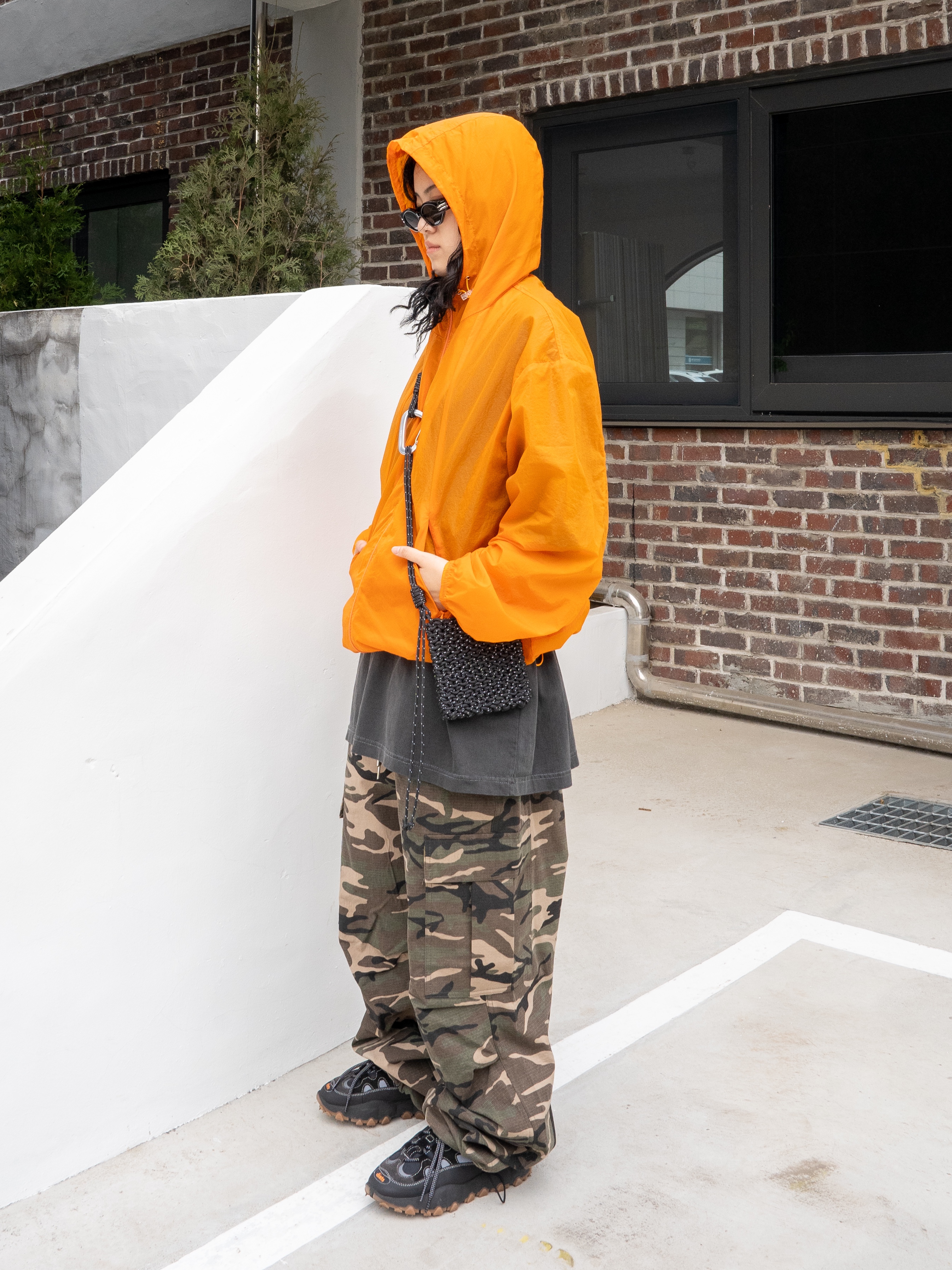 Project G/R Tactical Cargo Pants Camo 착용 스타일 - 1
