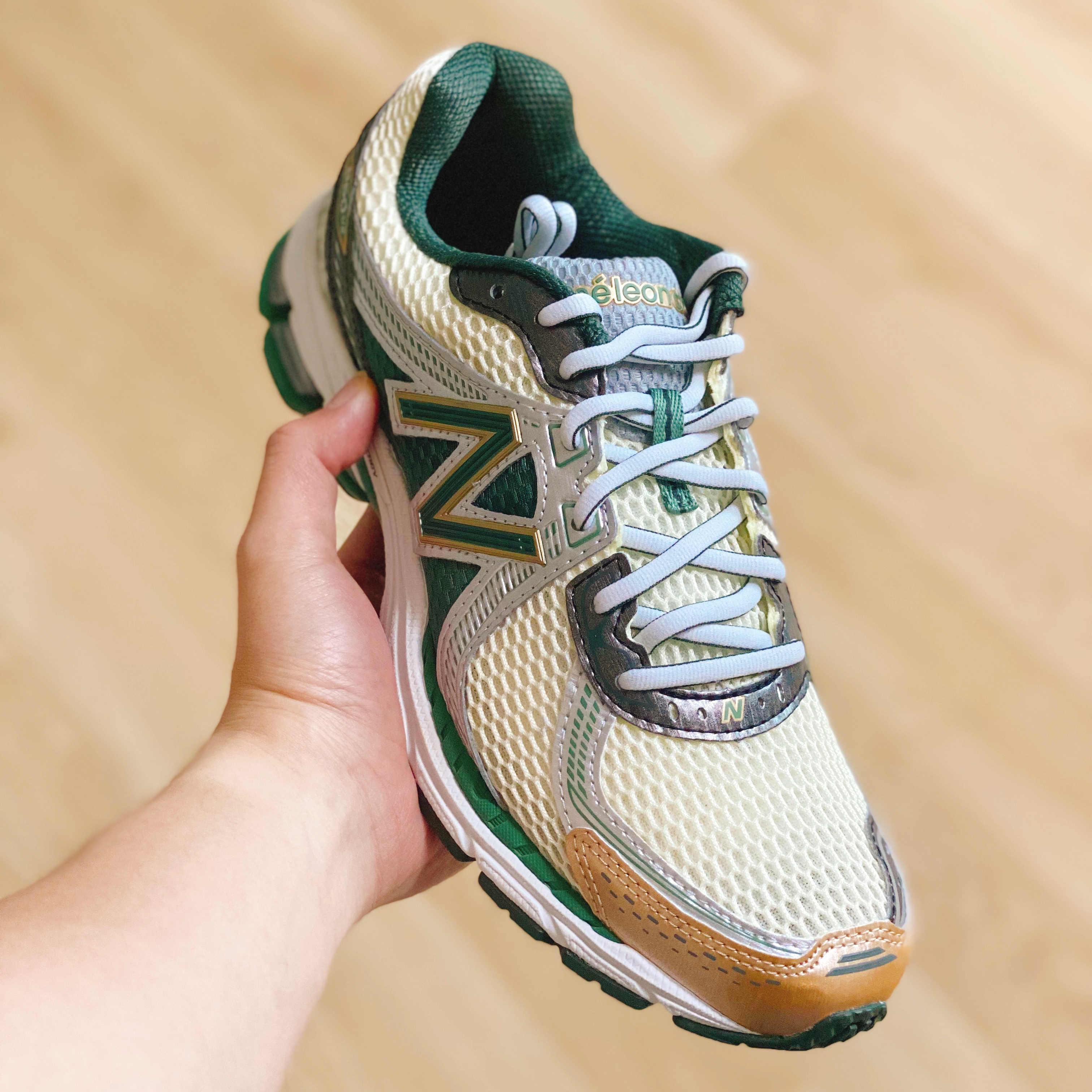 New Balance x Aime Leon Dore 860v2 Green 착용 스타일
