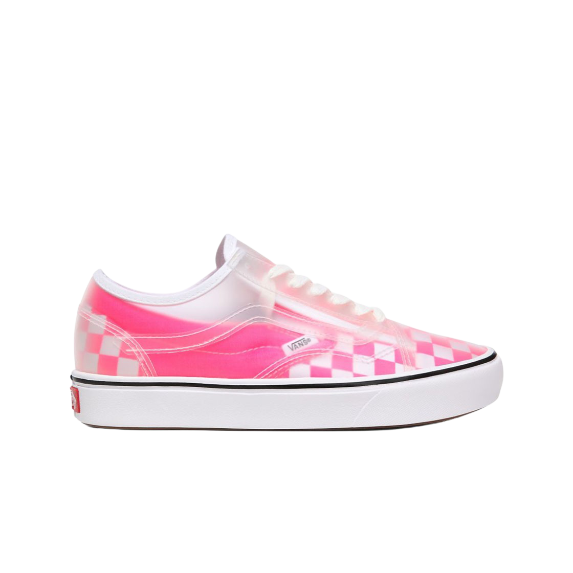 반스 컴피쿠시 슬립스쿨 체커보드 핑크(Vans ComfyCush Slip-Skool Checkerboard Pink) - 1