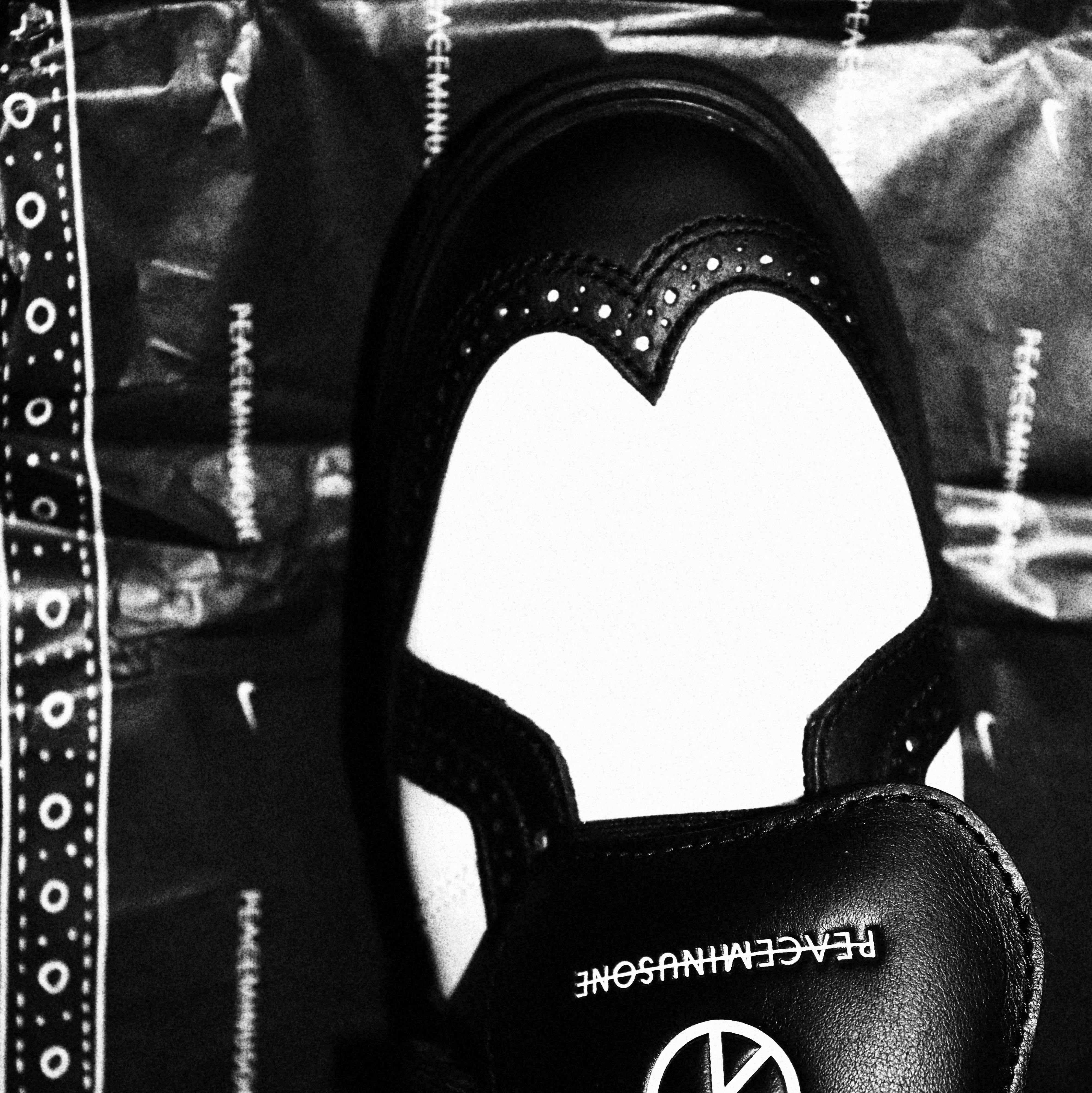 Nike x Peaceminusone Kwondo1 Black and White 착용 스타일 - 2