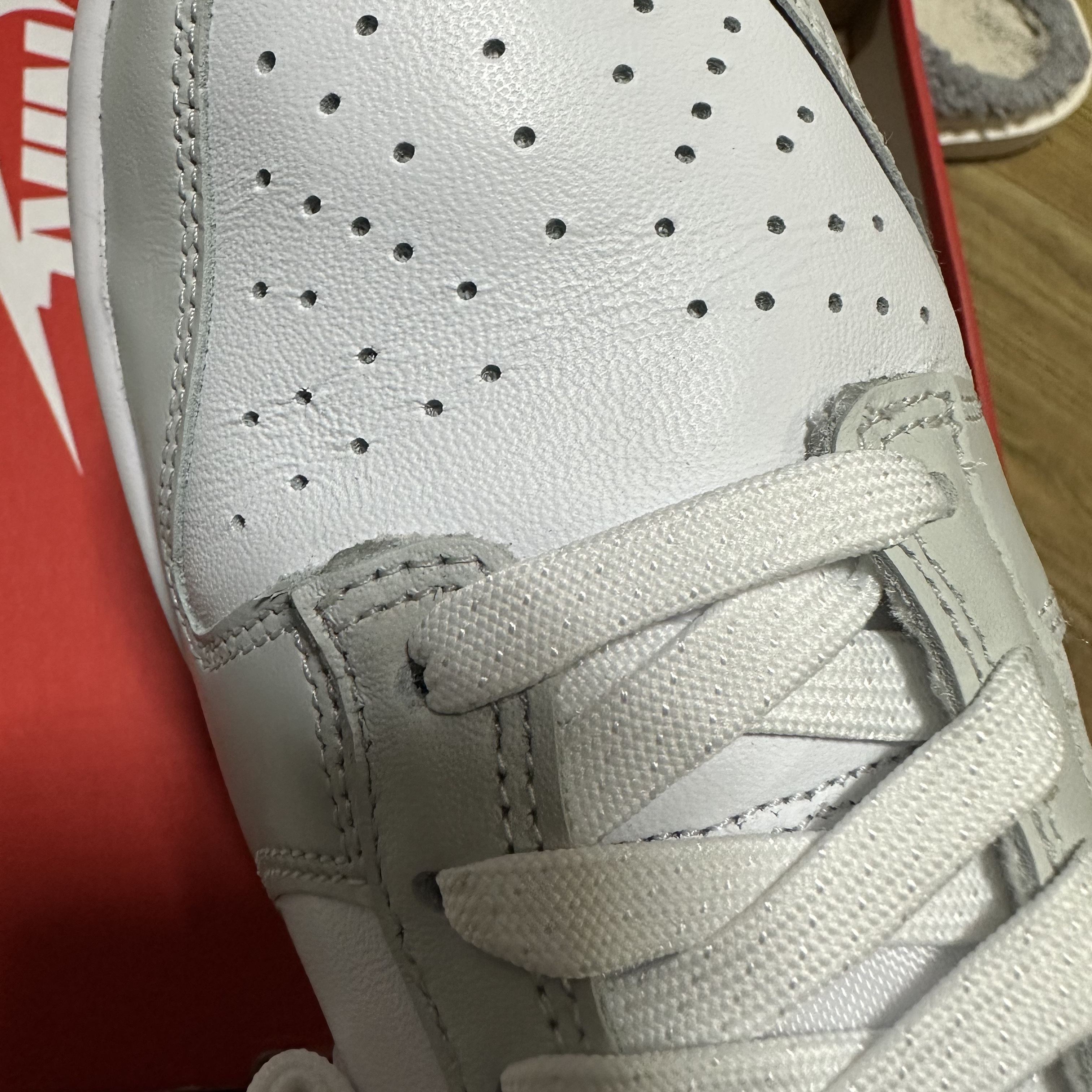 (W) Nike Dunk Low Photon Dust 착용 스타일 - 1
