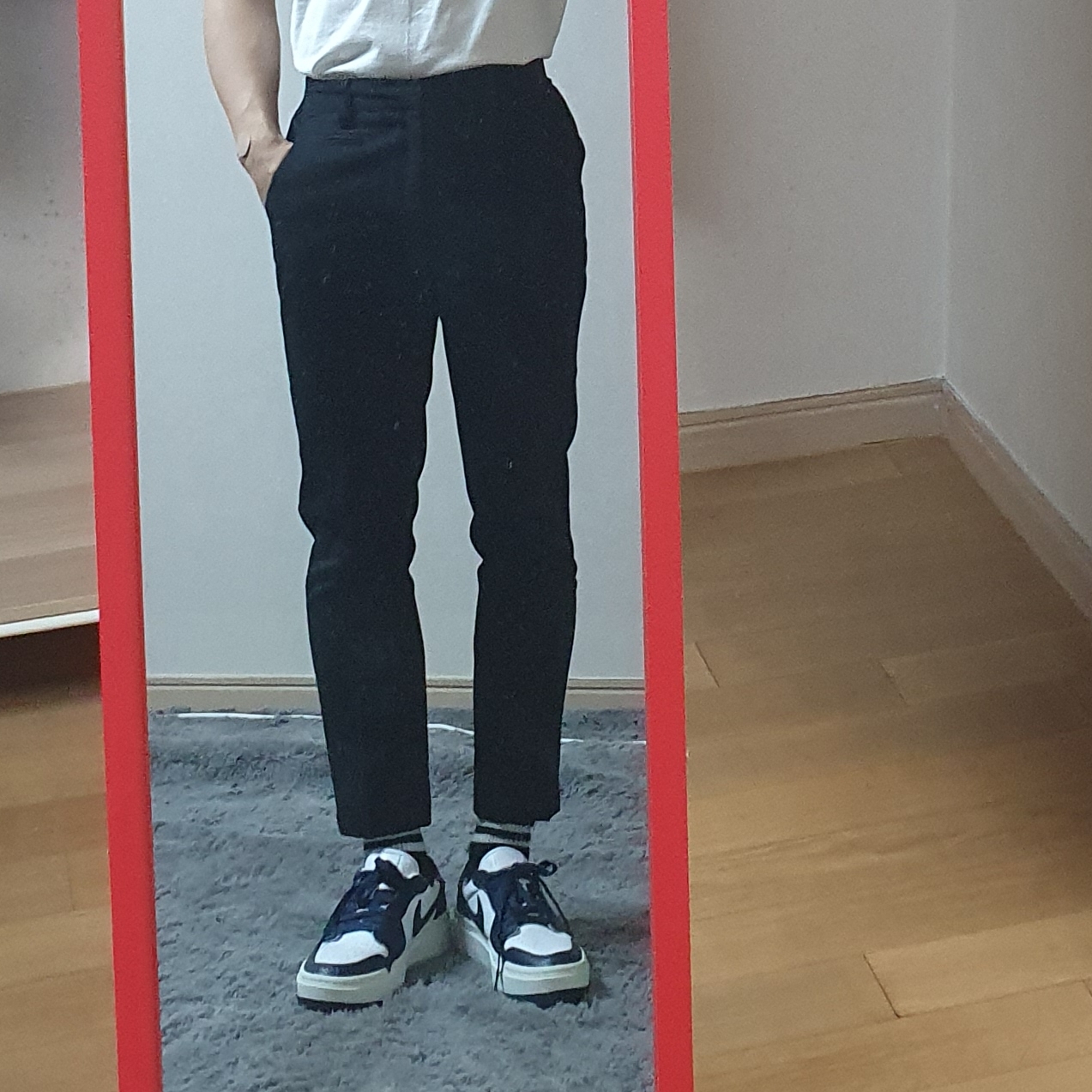 (W) Jordan 1 Elevate Low Midnight Navy ์ฐฉ์ฉ ์คํ์ผ - 2