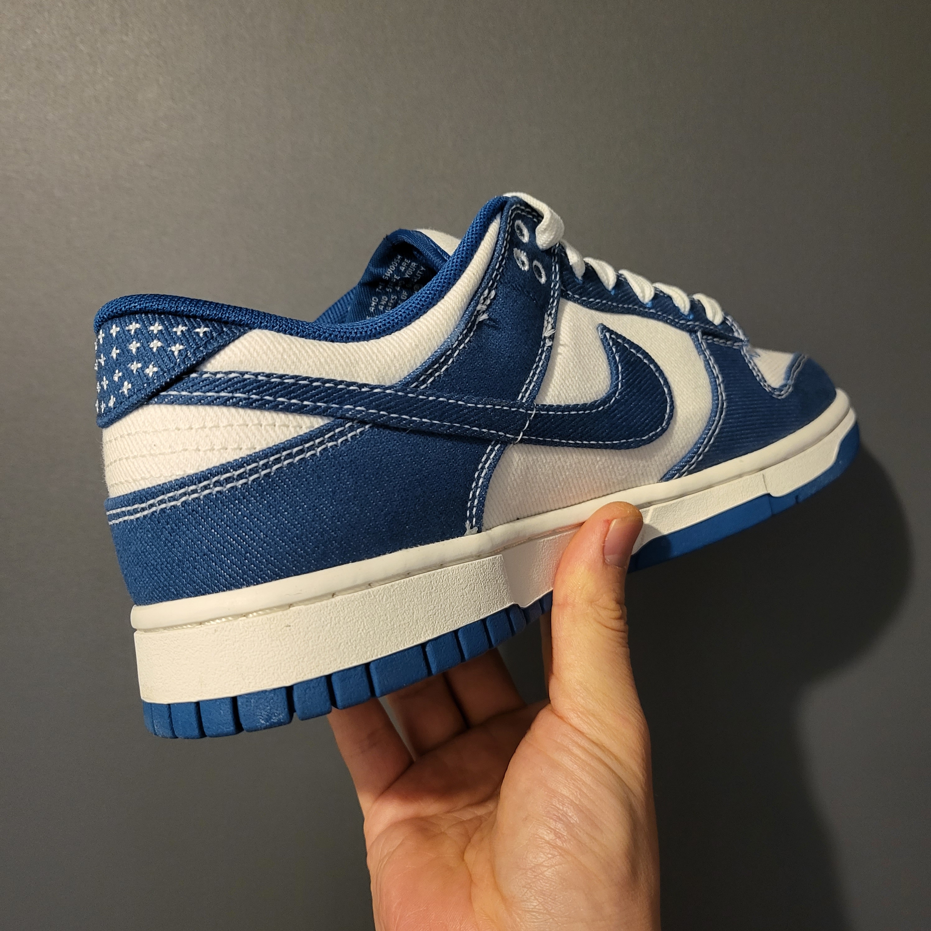 Nike Dunk Low Retro SE Industrial Blue 착용 스타일 - 2