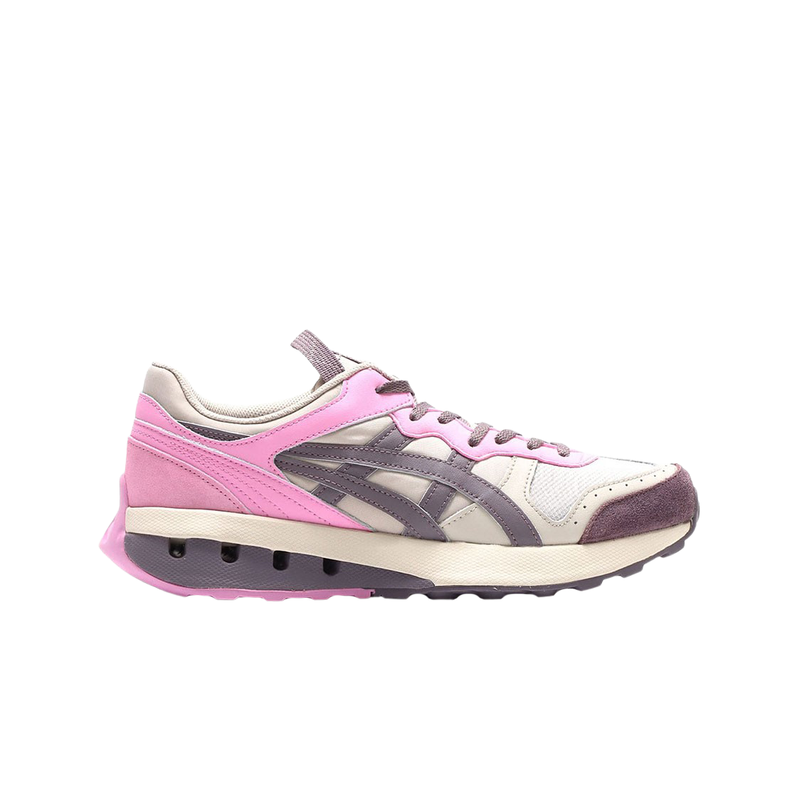 아식스 UN1-S 조거 X81 오이스터 그레이 라일락 시폰(Asics UN1-S Jogger X81 Oyster Grey Lilac Chiffon)