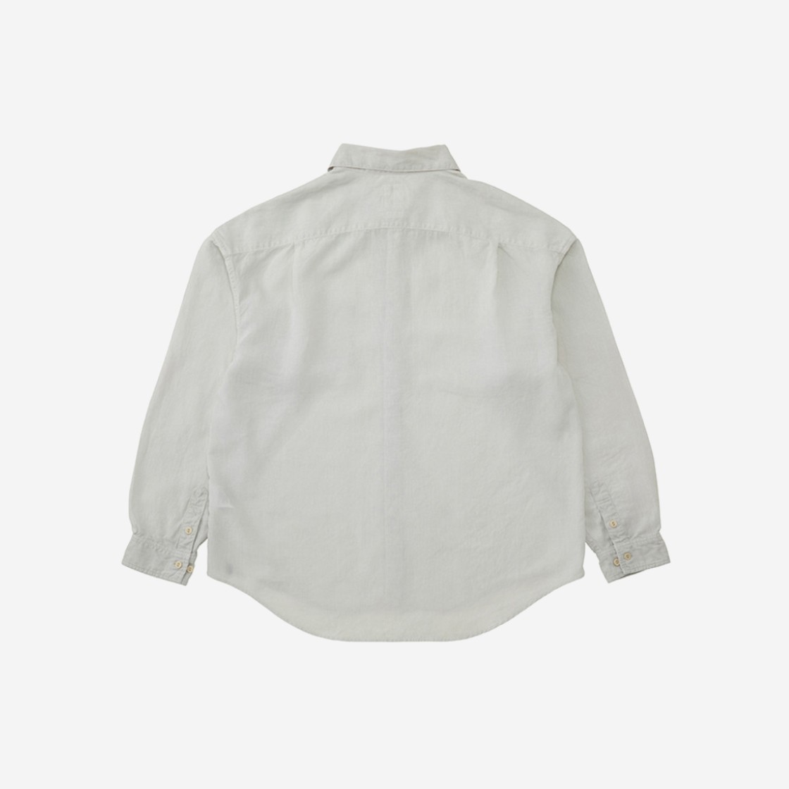 Visvim Palmer Shirt L/S DMGD Linen Ivory - 23SS 상세 이미지 2