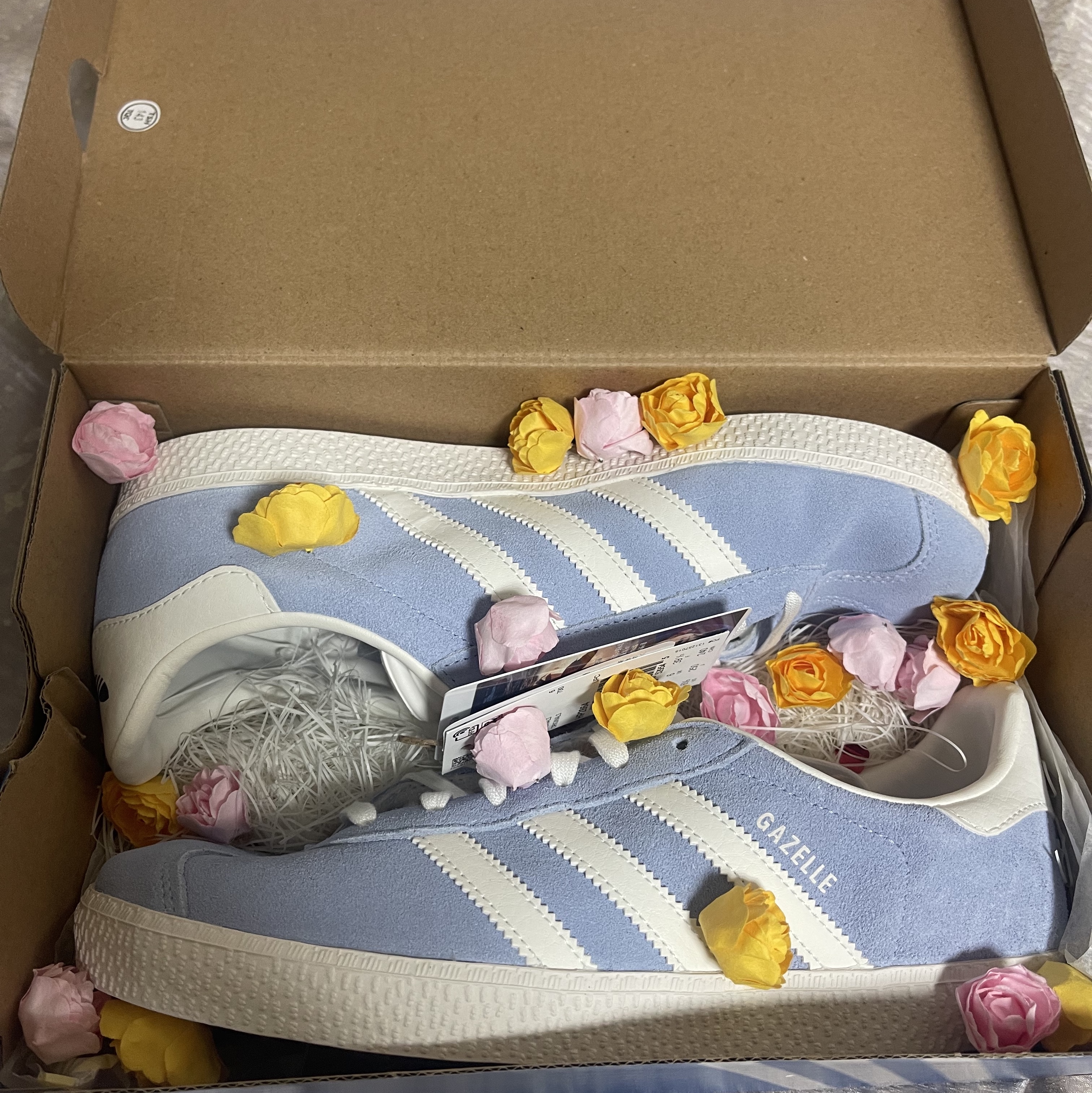 (J) Adidas Gazelle Blue Dawn 착용 스타일