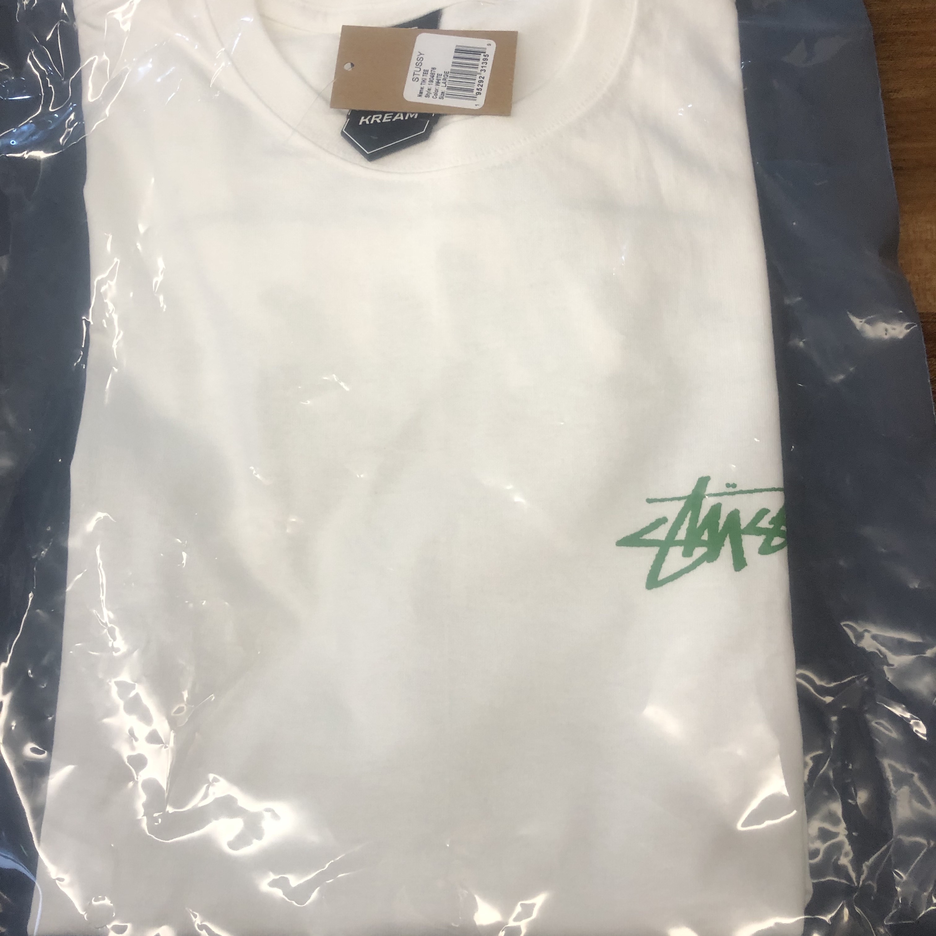 Stussy Landin T-Shirt White 착용 스타일