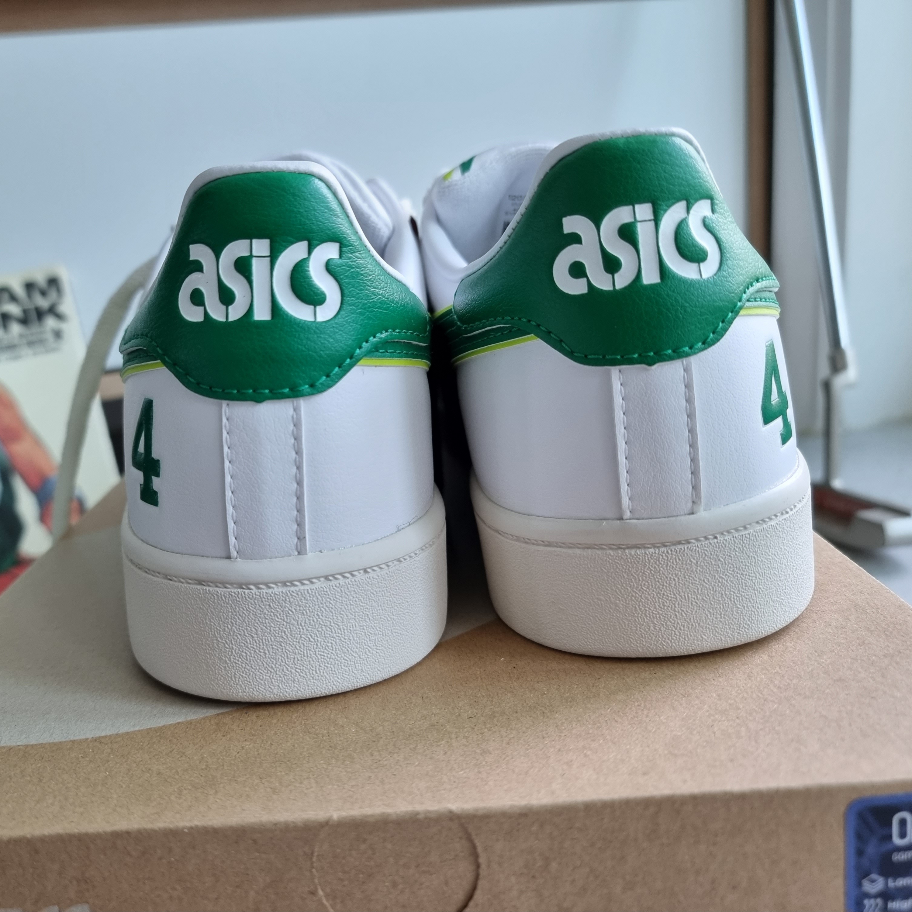 Asics Aaron Green White 착용 스타일 - 4