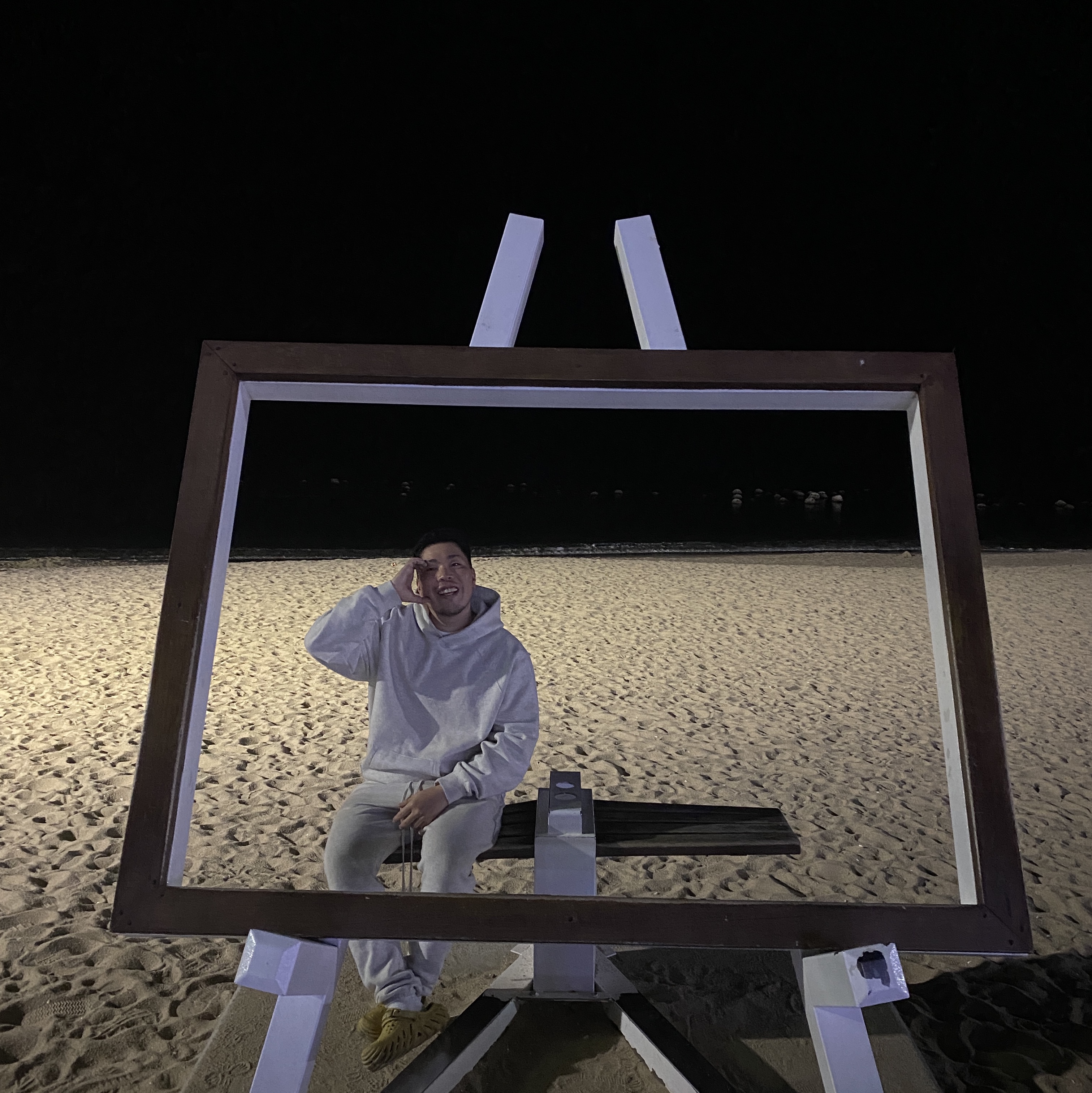Essentials The Core Collection Sweatpants Oatmeal, Essentials Pull-Over Hoodie Oatmeal - 21SS 착용 스타일