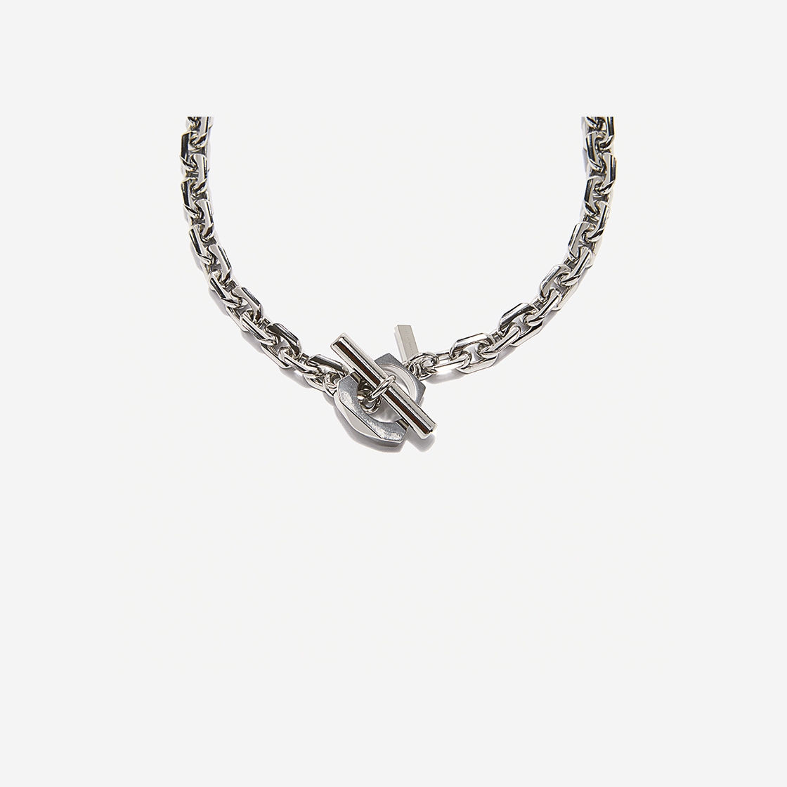 포트레이트리포트 펜타곤 체인 라지 네클리스 실버(Portrait Report Tom Of Fuxx Chain Large Necklace Silver) - 2