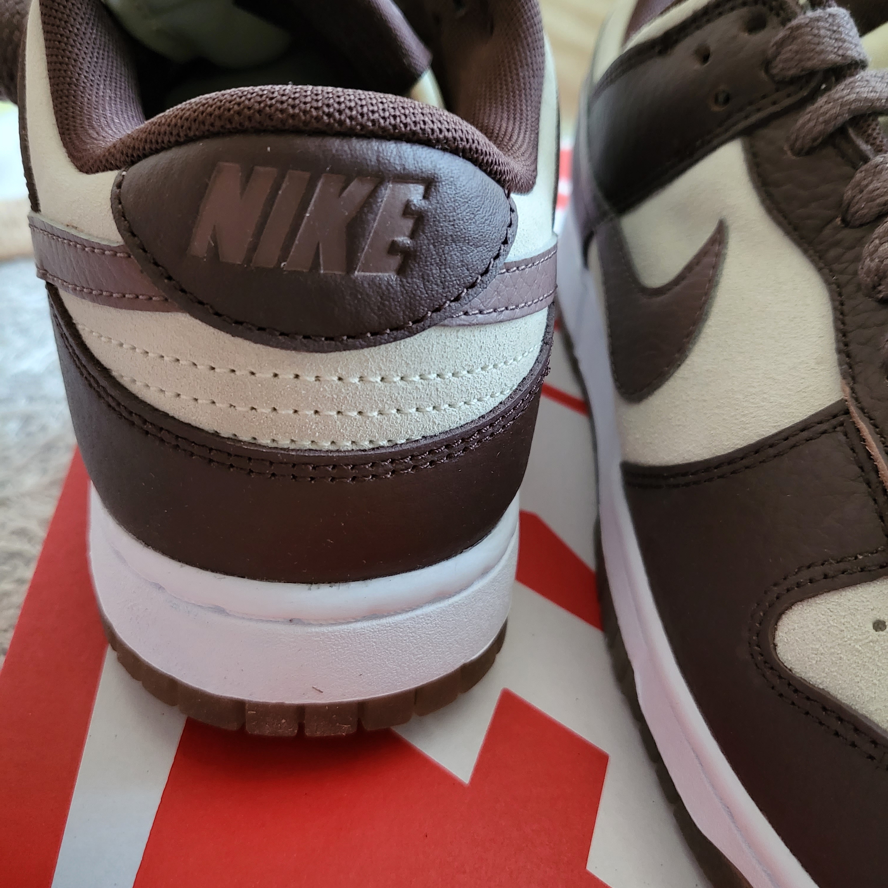 (W) Nike Dunk Low Coconut Milk Plum Eclipse 착용 스타일 - 3