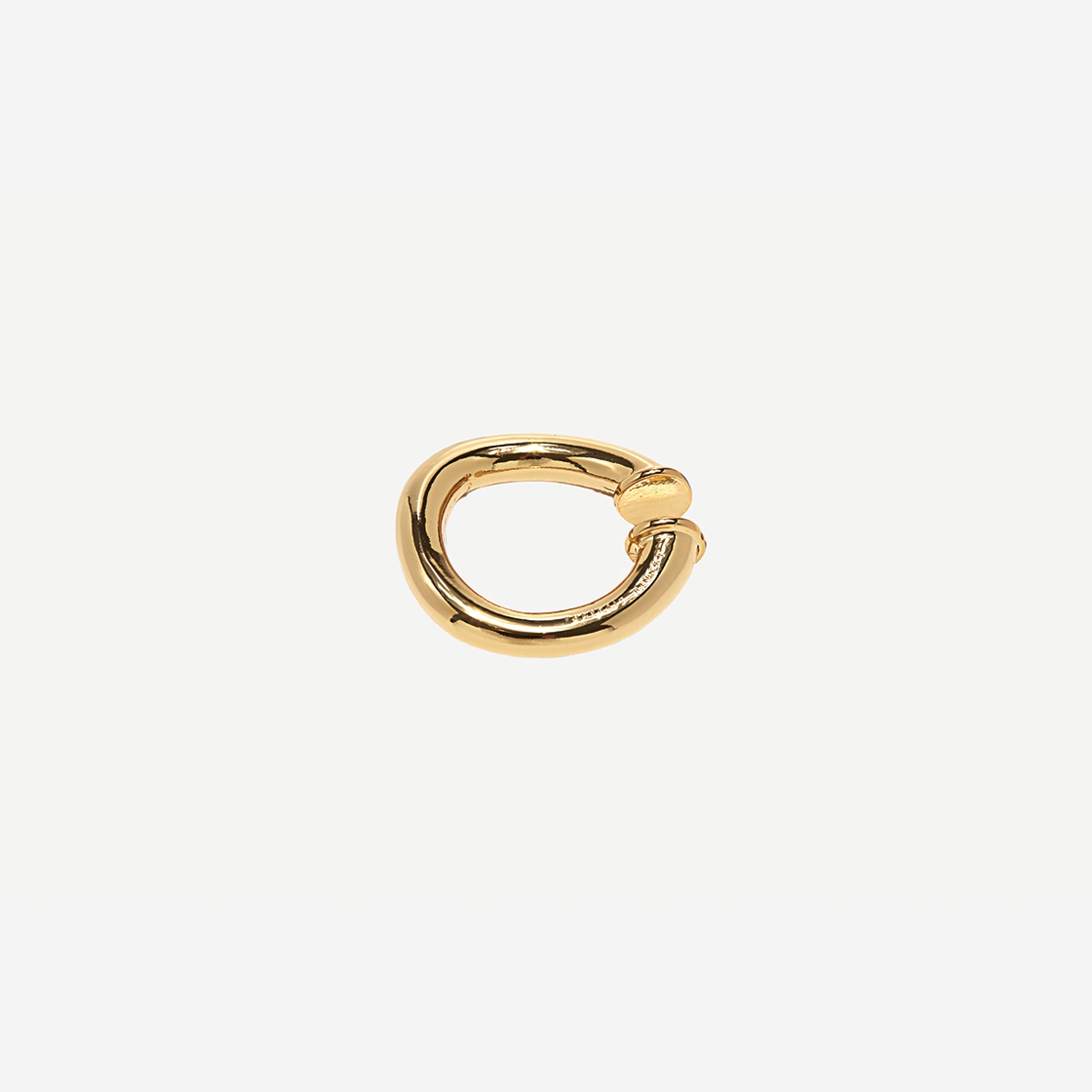 포트레이트리포트 트위스트 링 스몰 이어 커프 골드(Portrait Report Twist Ring Small Ear Cuff Gold) - 2