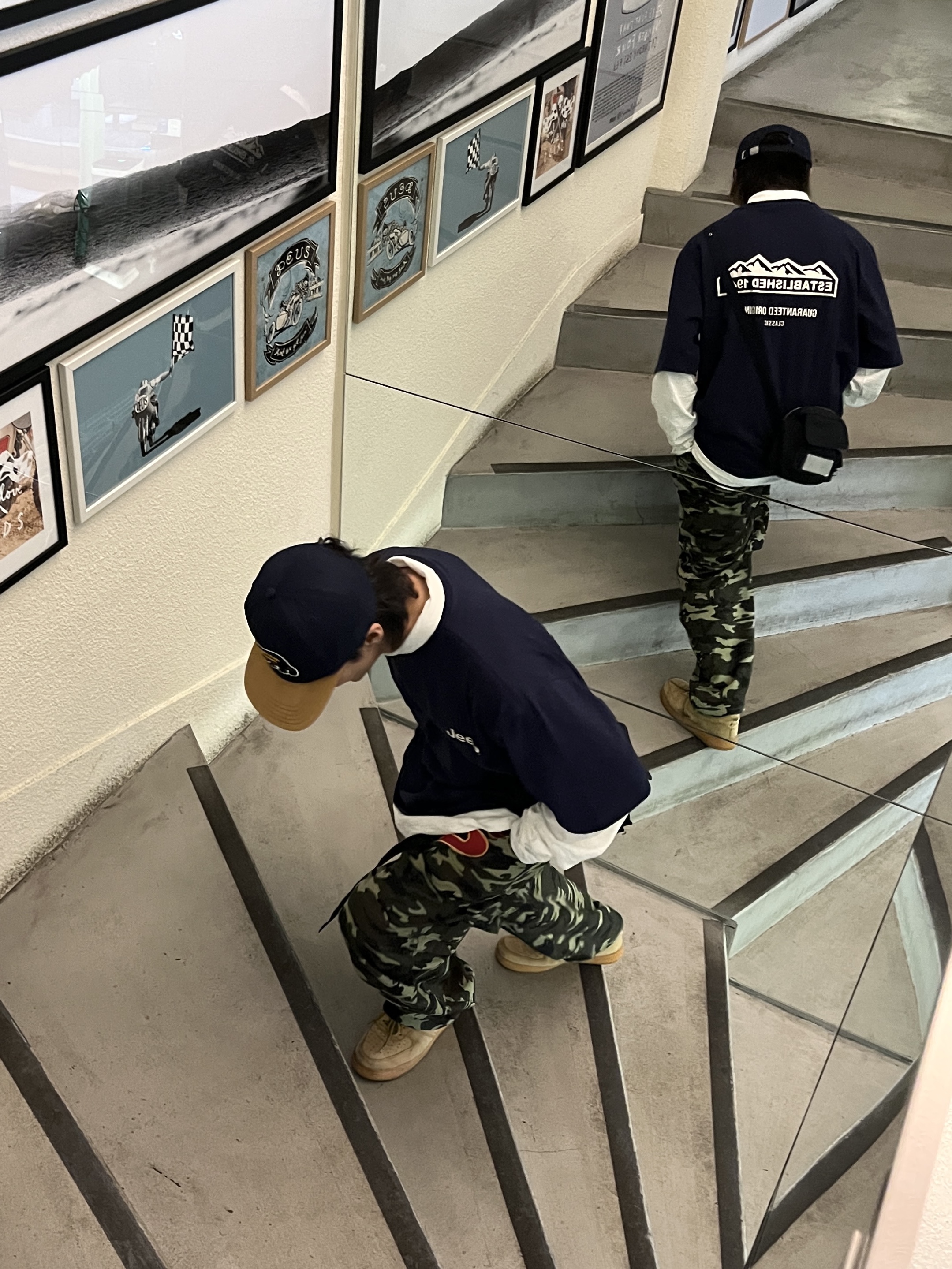 Human Made 5 Panel Twill Cap #2 Navy, Nike Air Force 1 '07 WB Flax 착용 스타일 - 1