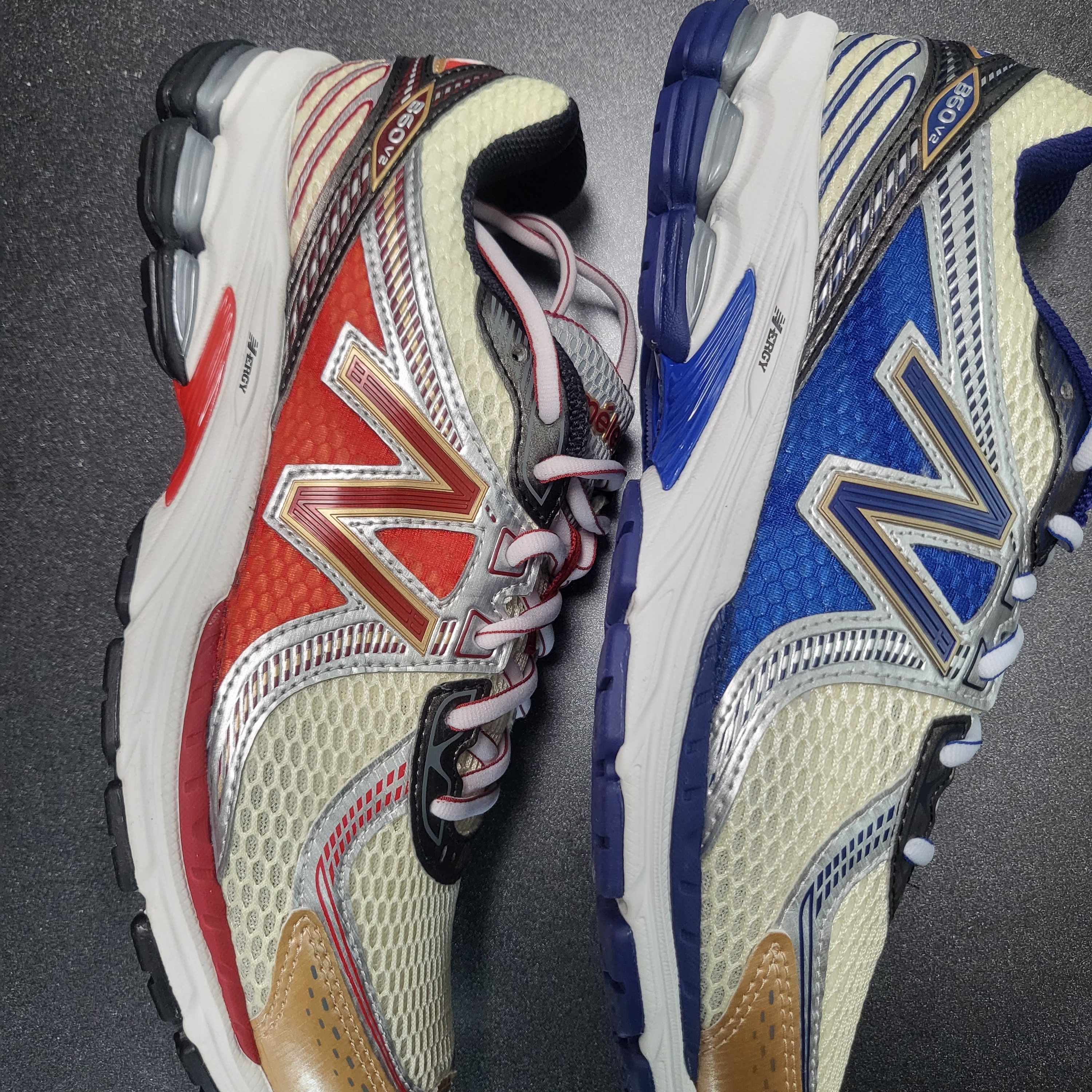 New Balance x Aime Leon Dore 860v2 Blue 착용 스타일 - 2