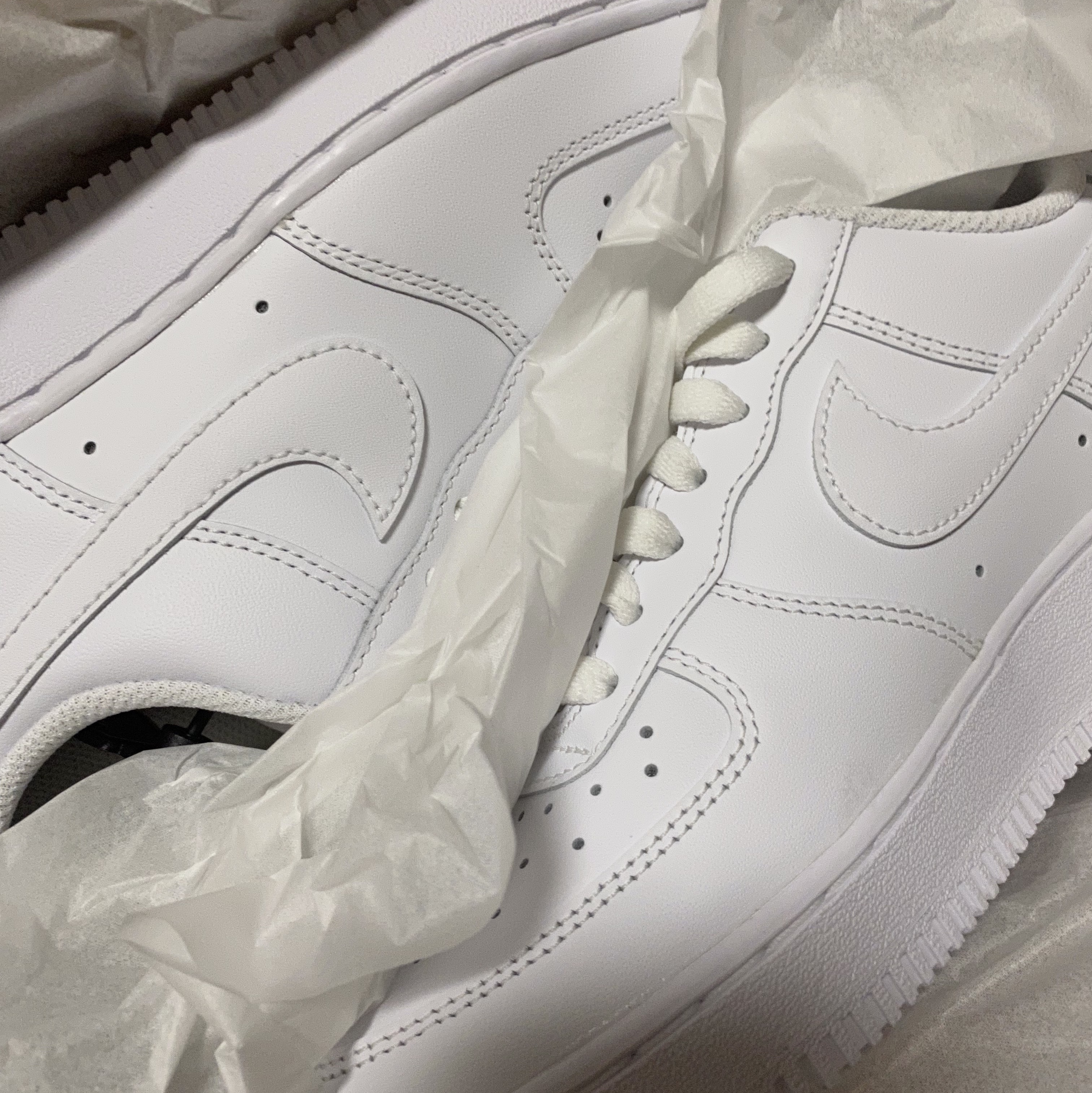 (W) Nike Air Force 1 '07 Low White 착용 스타일 - 1