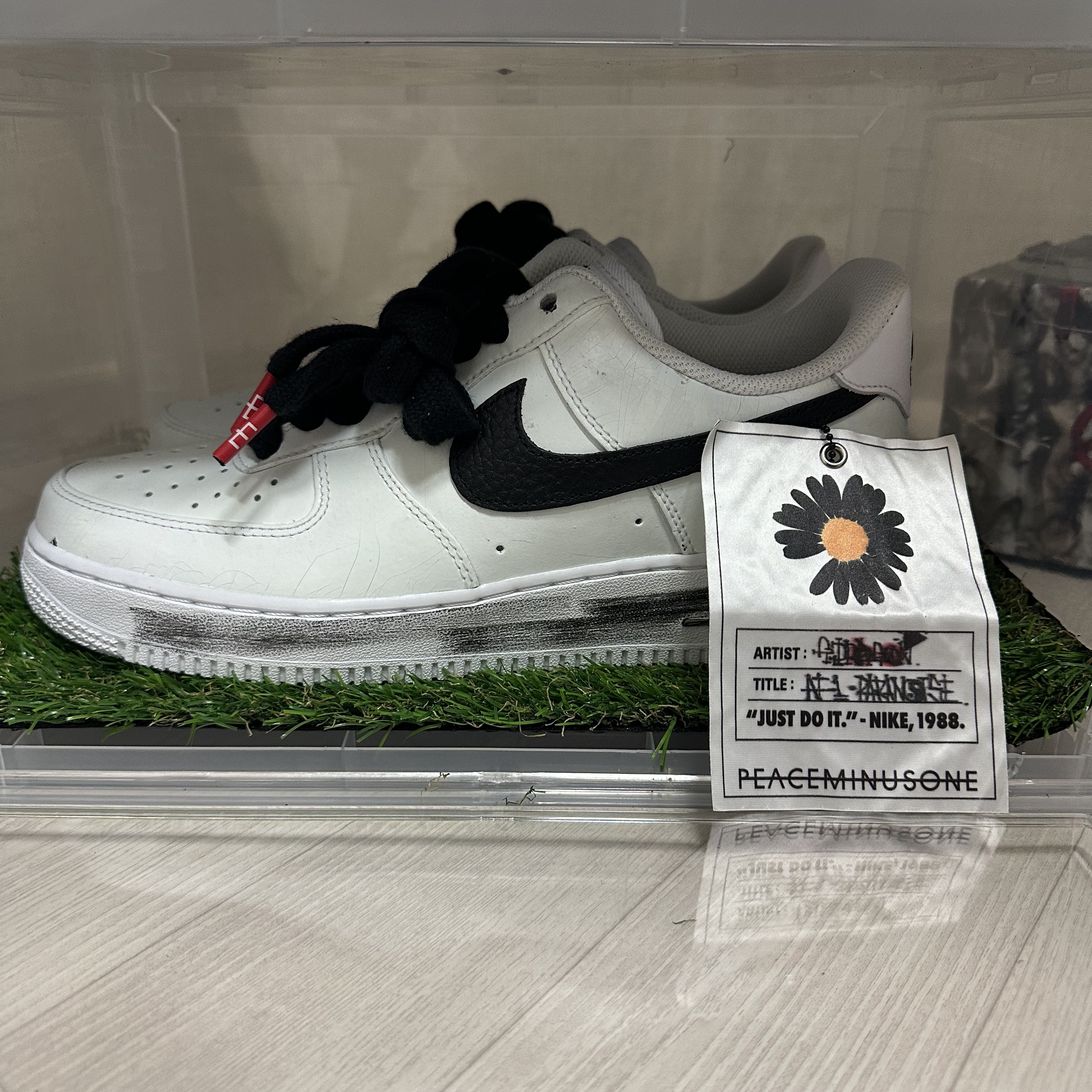 Nike x Peaceminusone Air Force 1 Low Para-Noise 2.0 착용 스타일 - 2