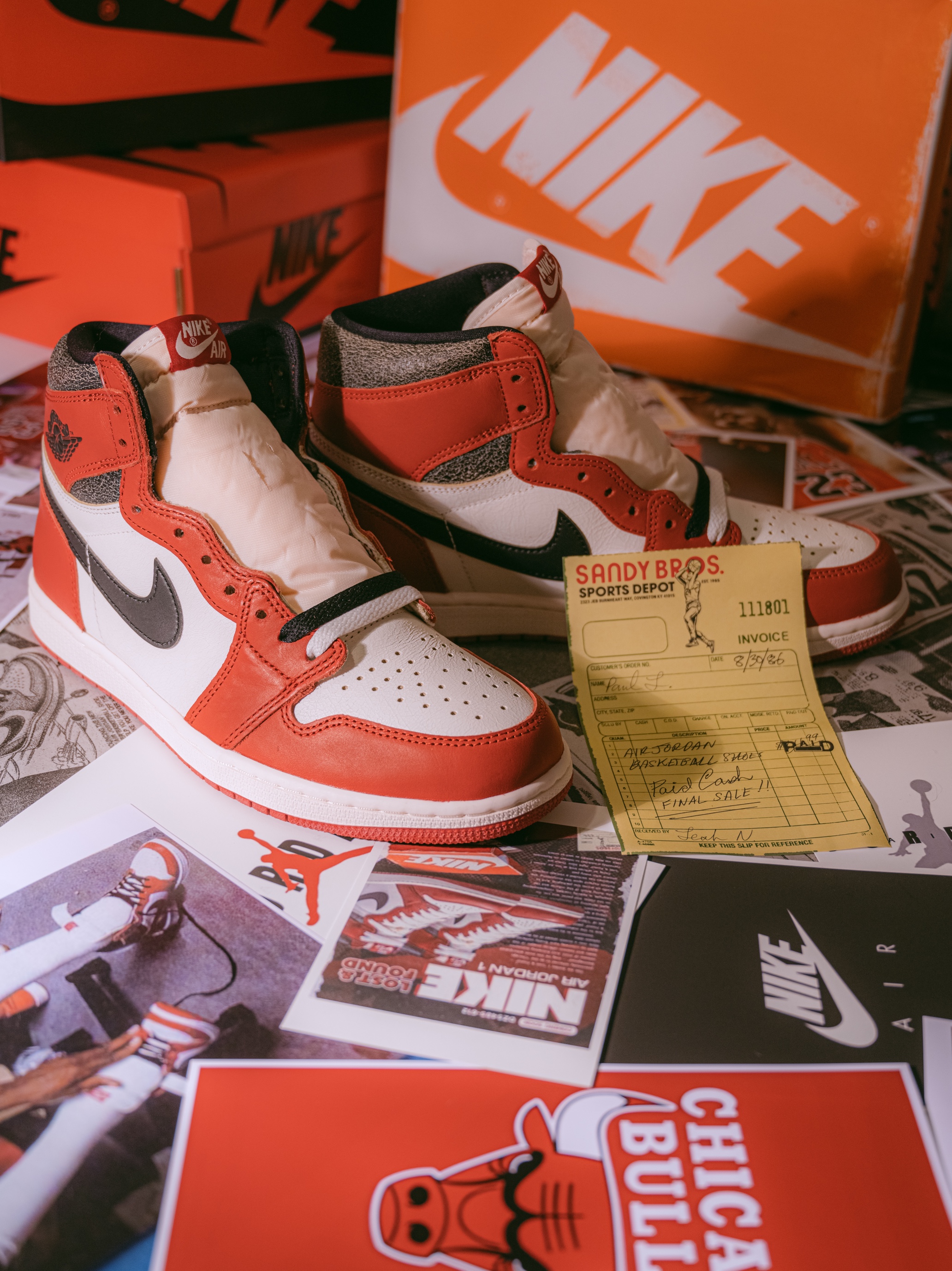 Jordan 1 Retro High OG Chicago 2022 착용 스타일 - 4