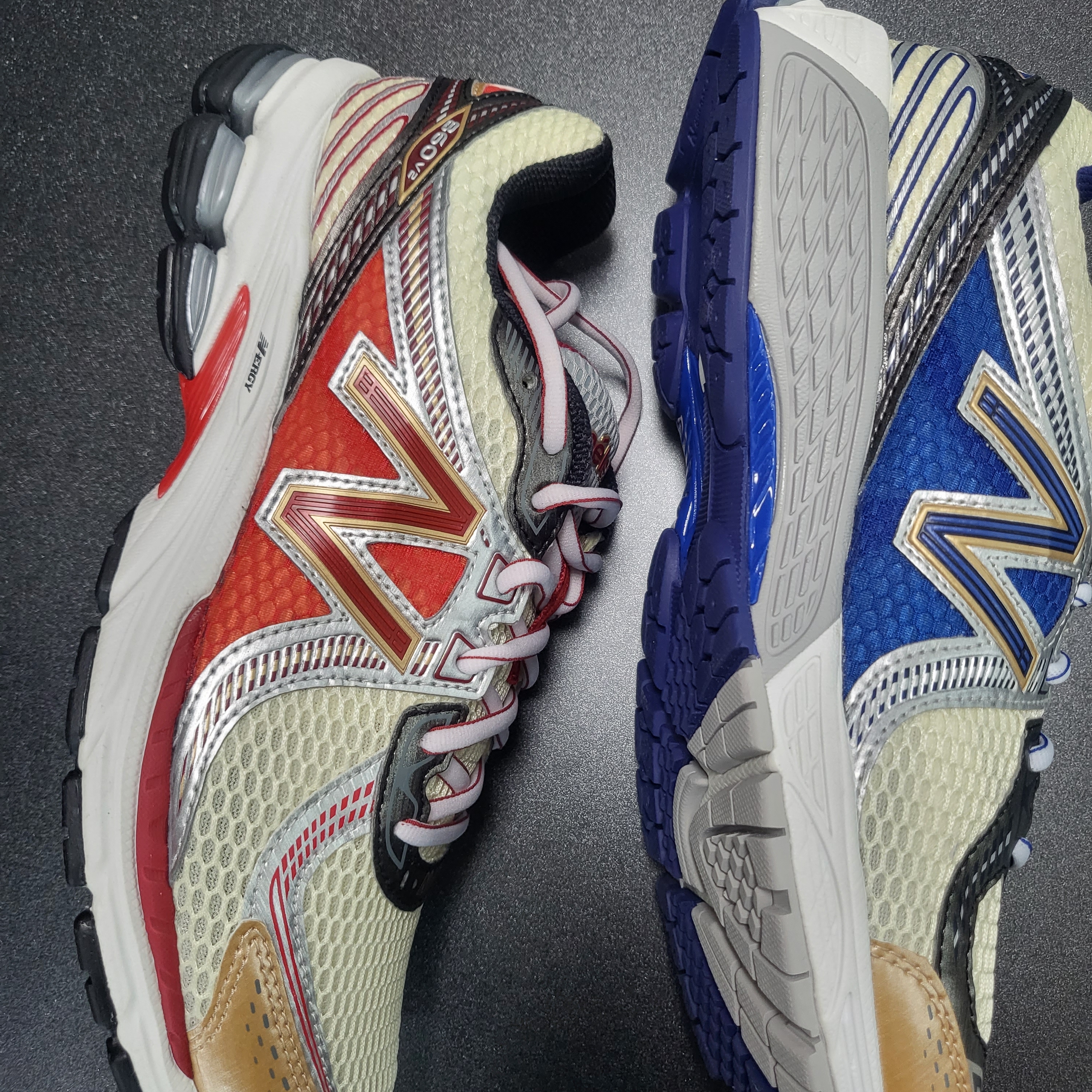 New Balance x Aime Leon Dore 860v2 Blue 착용 스타일 - 4