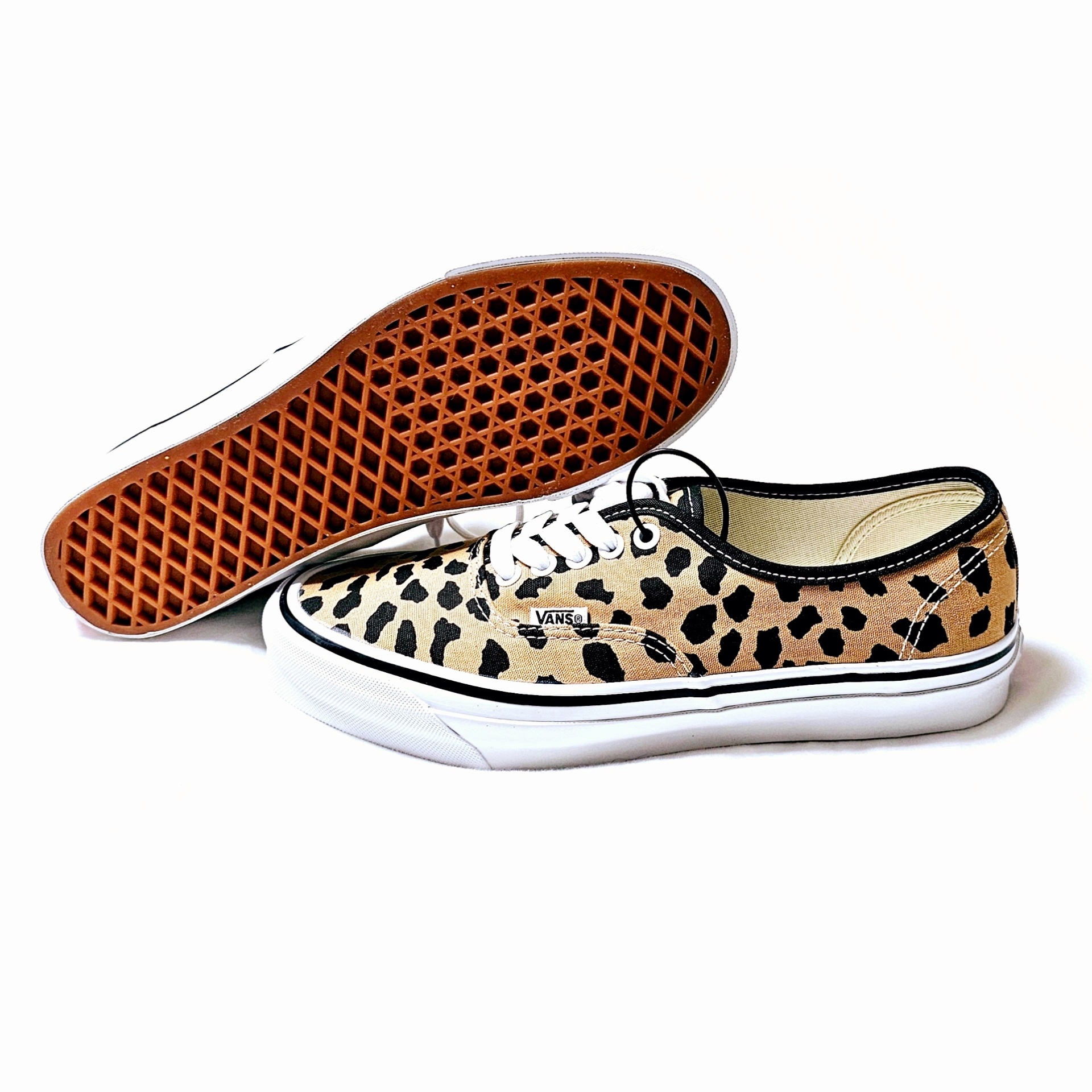 Vans Vault x Wacko Maria OG Authentic LX Leopard Brown 착용 스타일 - 3