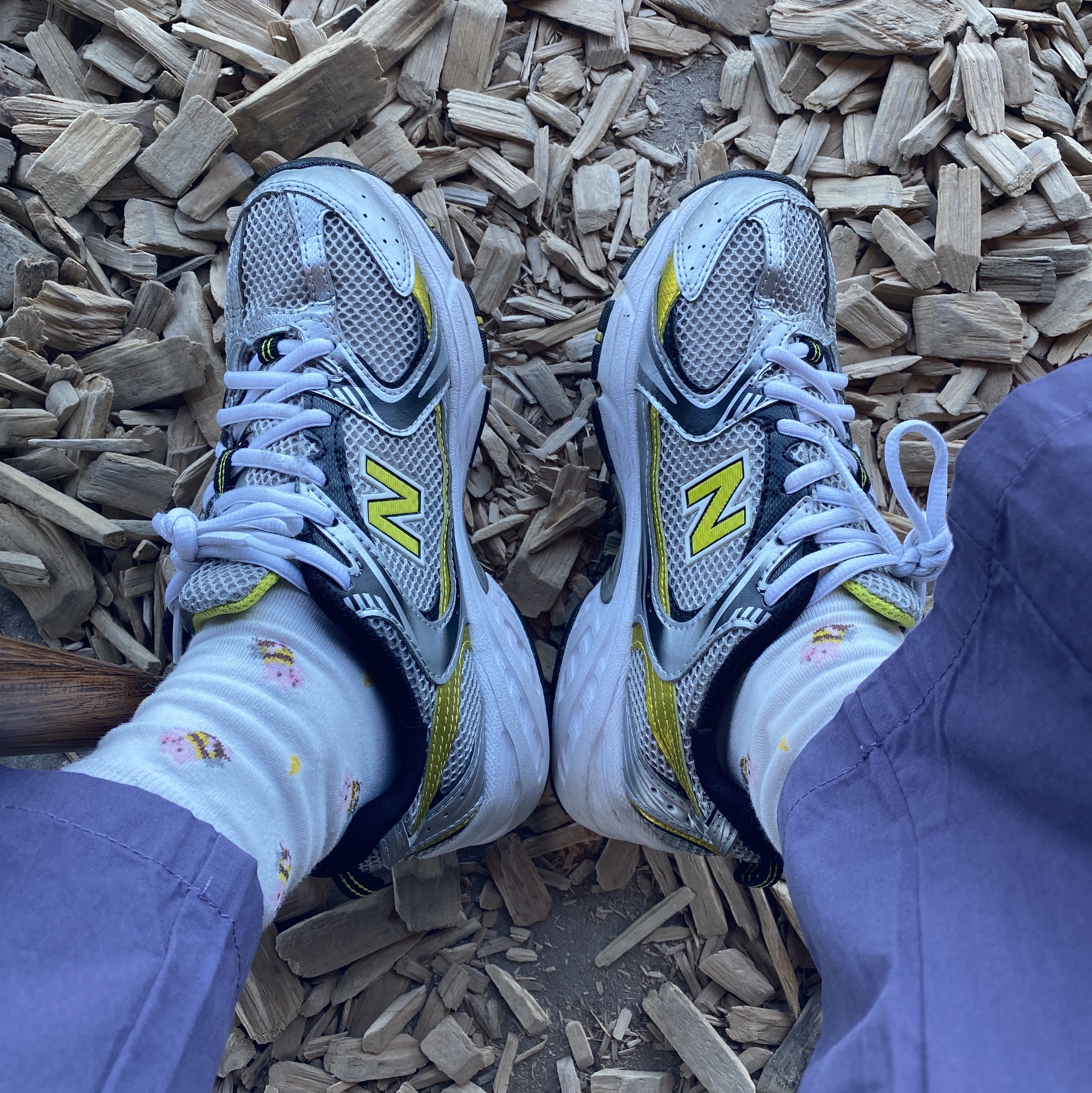New Balance 530 Silver 착용 스타일