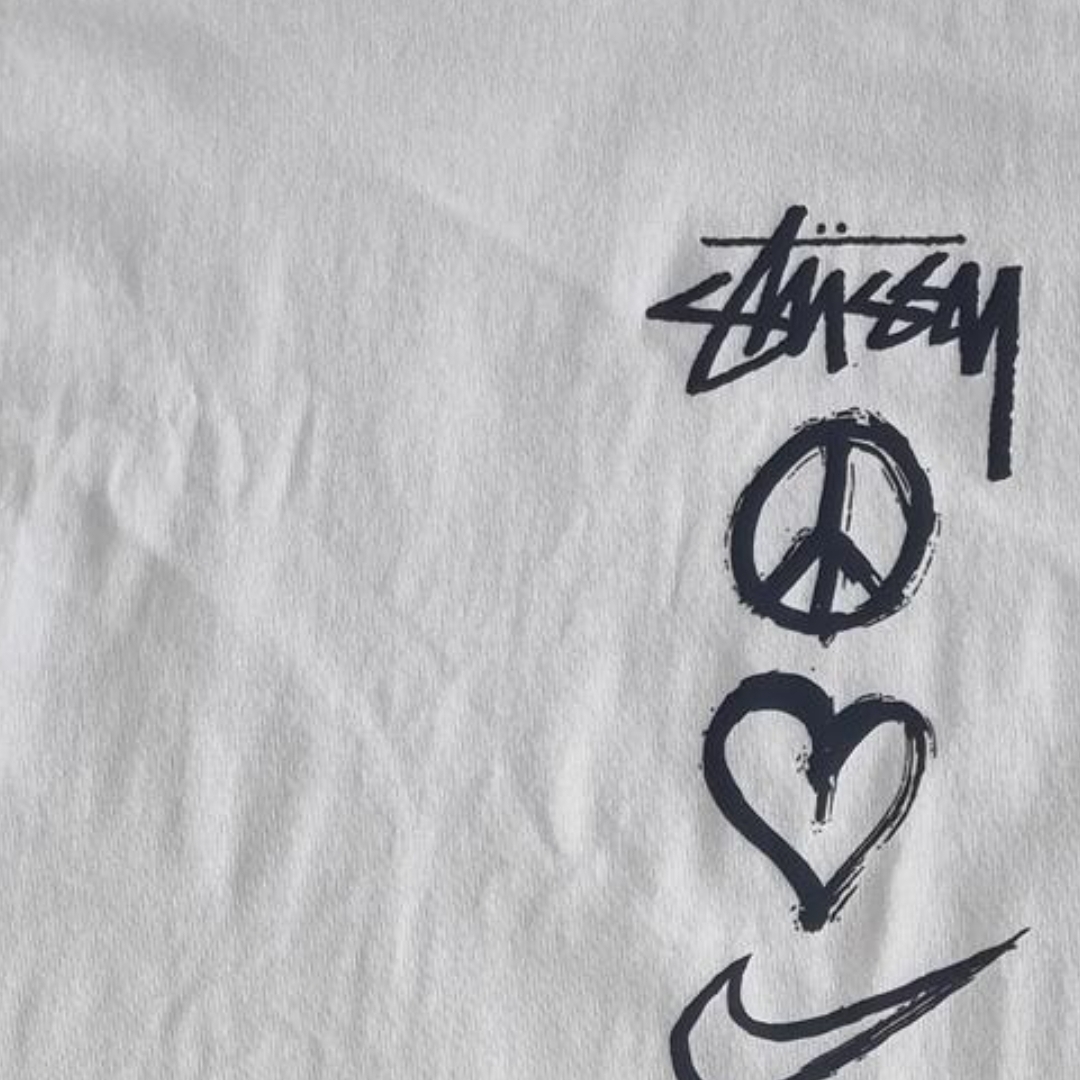 Nike x Stussy NRG RA T-Shirt Summit White (DM4943-121) 착용 스타일