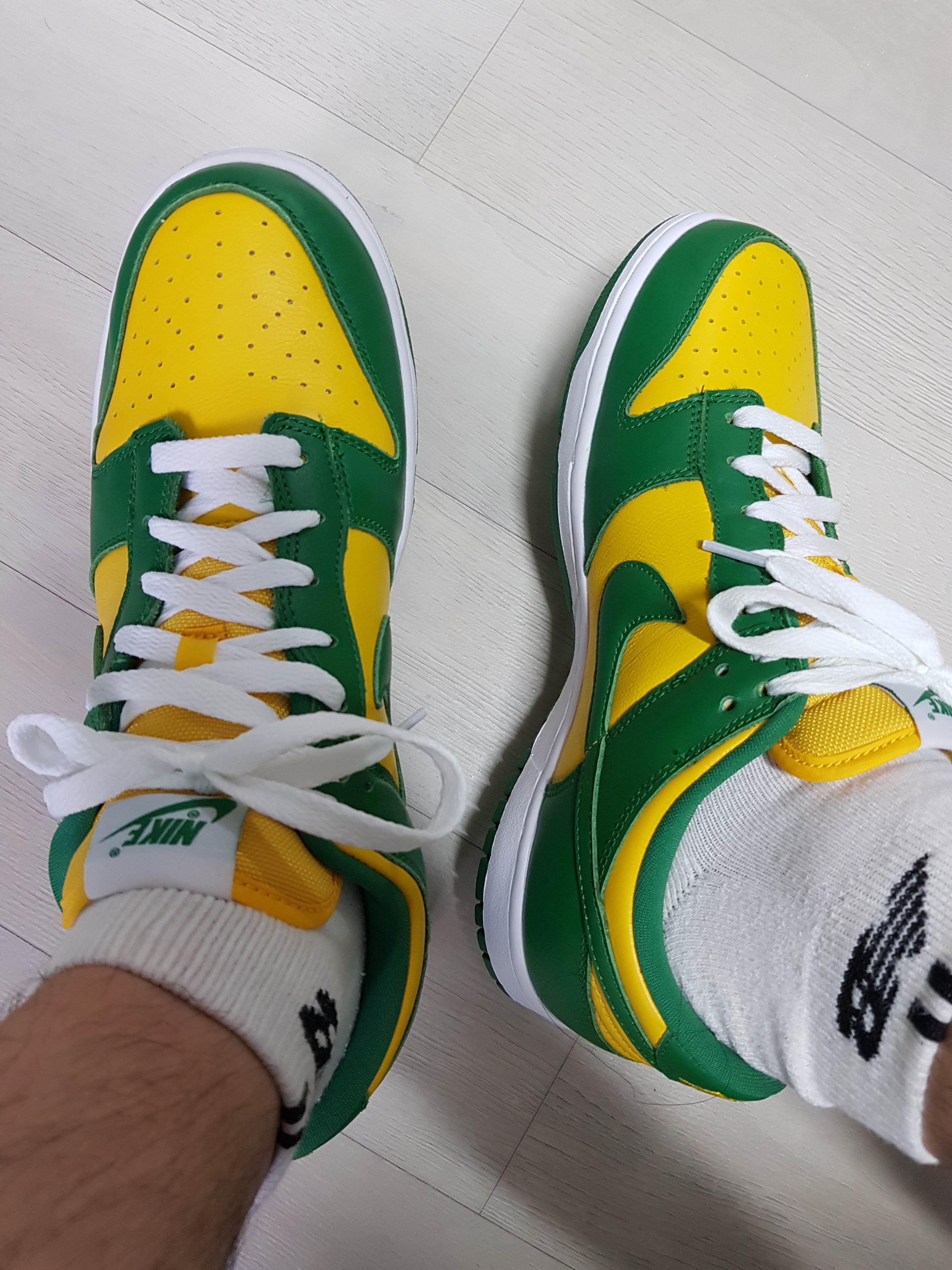 Nike Dunk Low SP Brazil 2020 착용 스타일